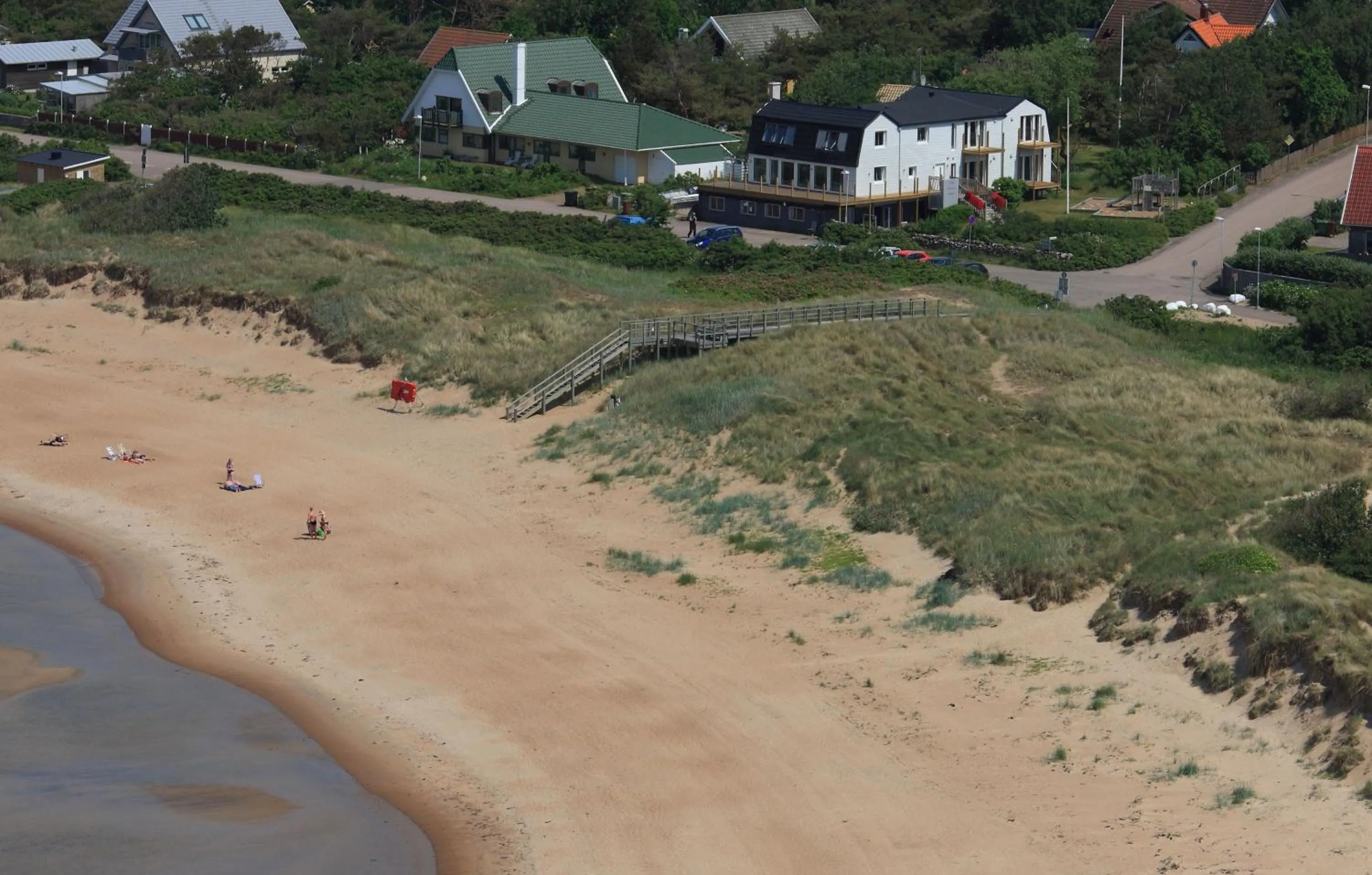Bird's eye view in Vejby Strand Hotel