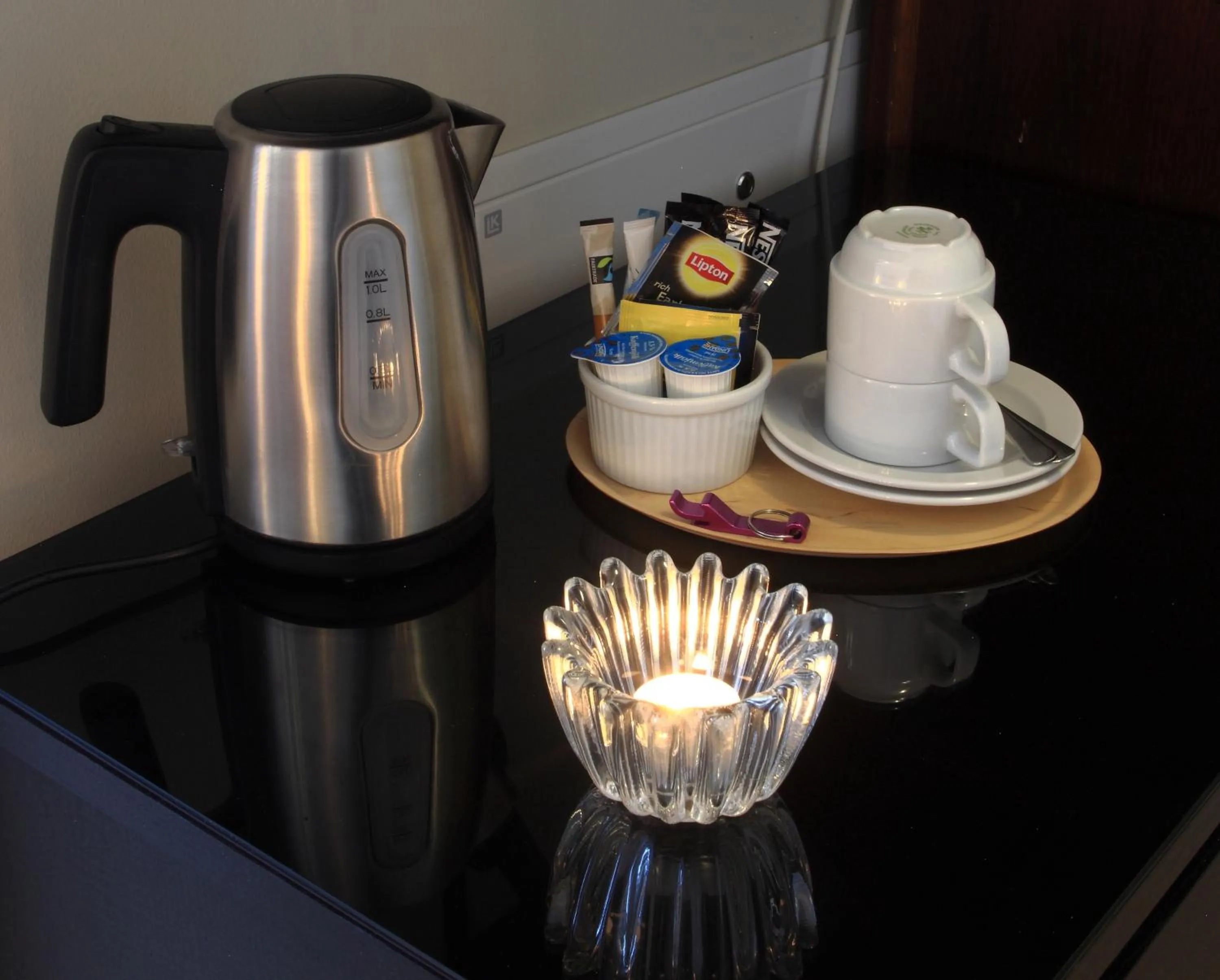Coffee/tea facilities in Vejby Strand Hotel