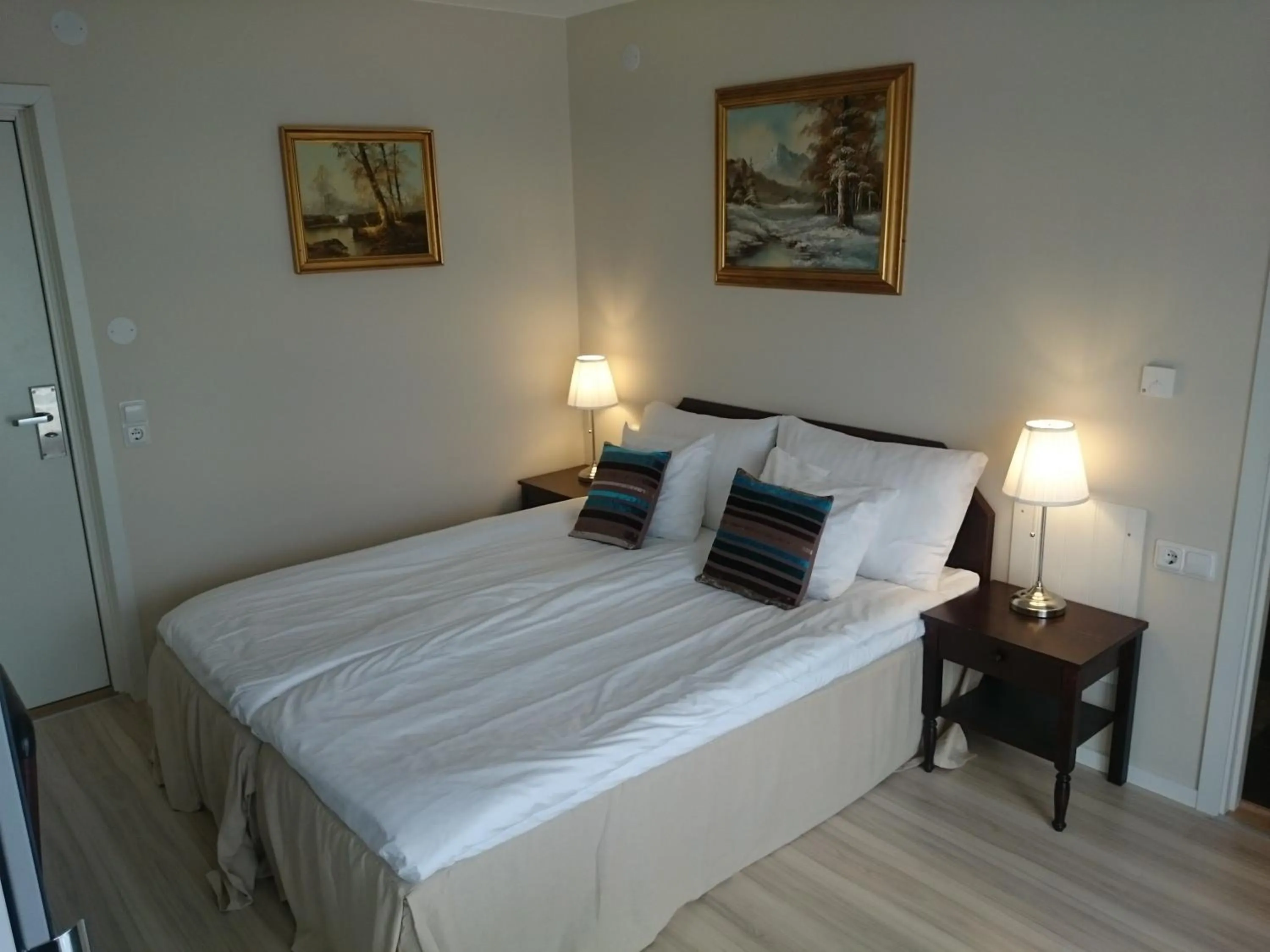 Bed in Vejby Strand Hotel