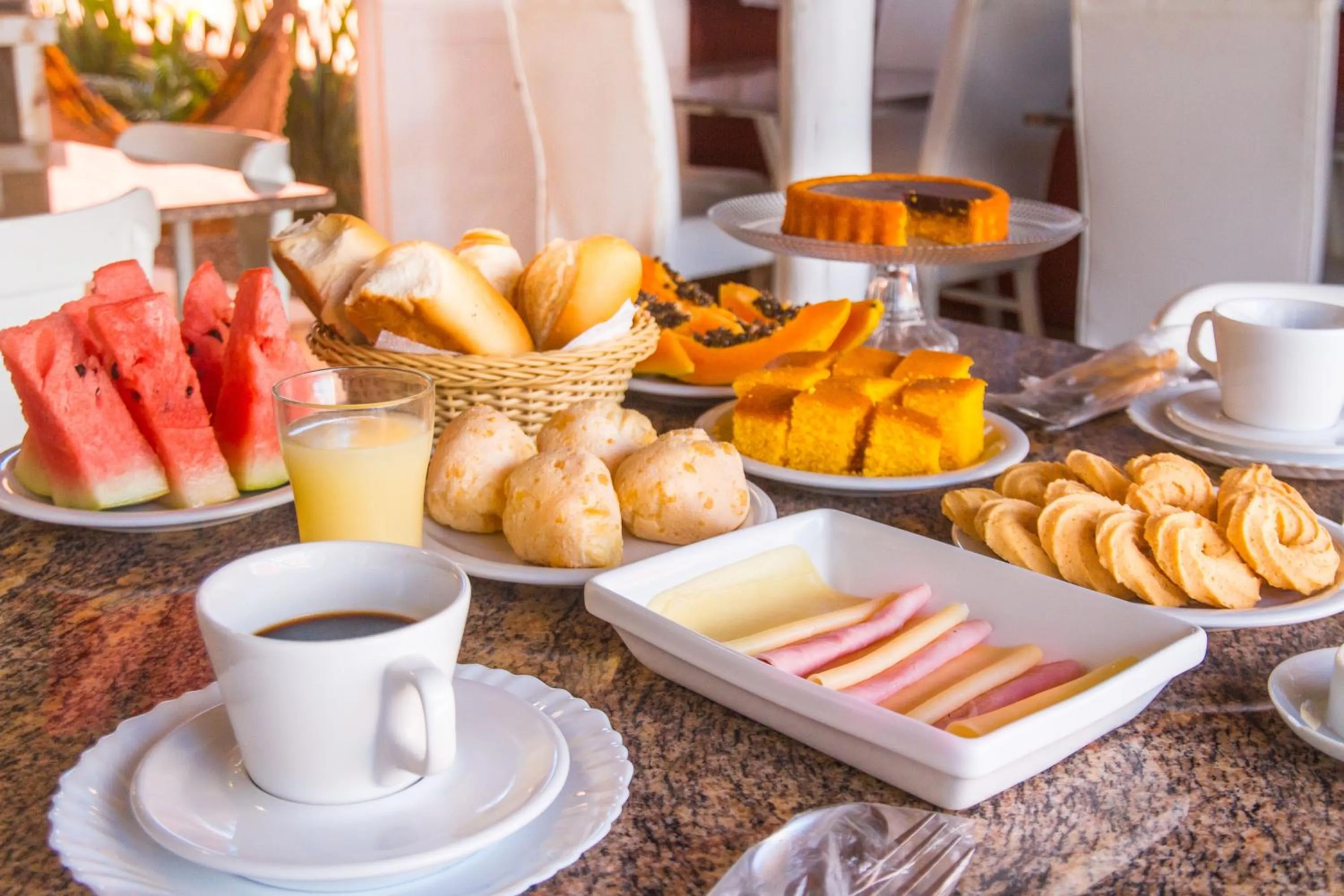 Breakfast in Pousada Viver a Vida