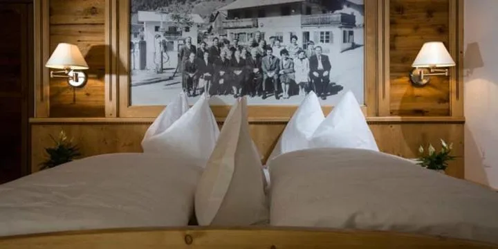 Bedroom, Bed in Hotel Pfandleralm