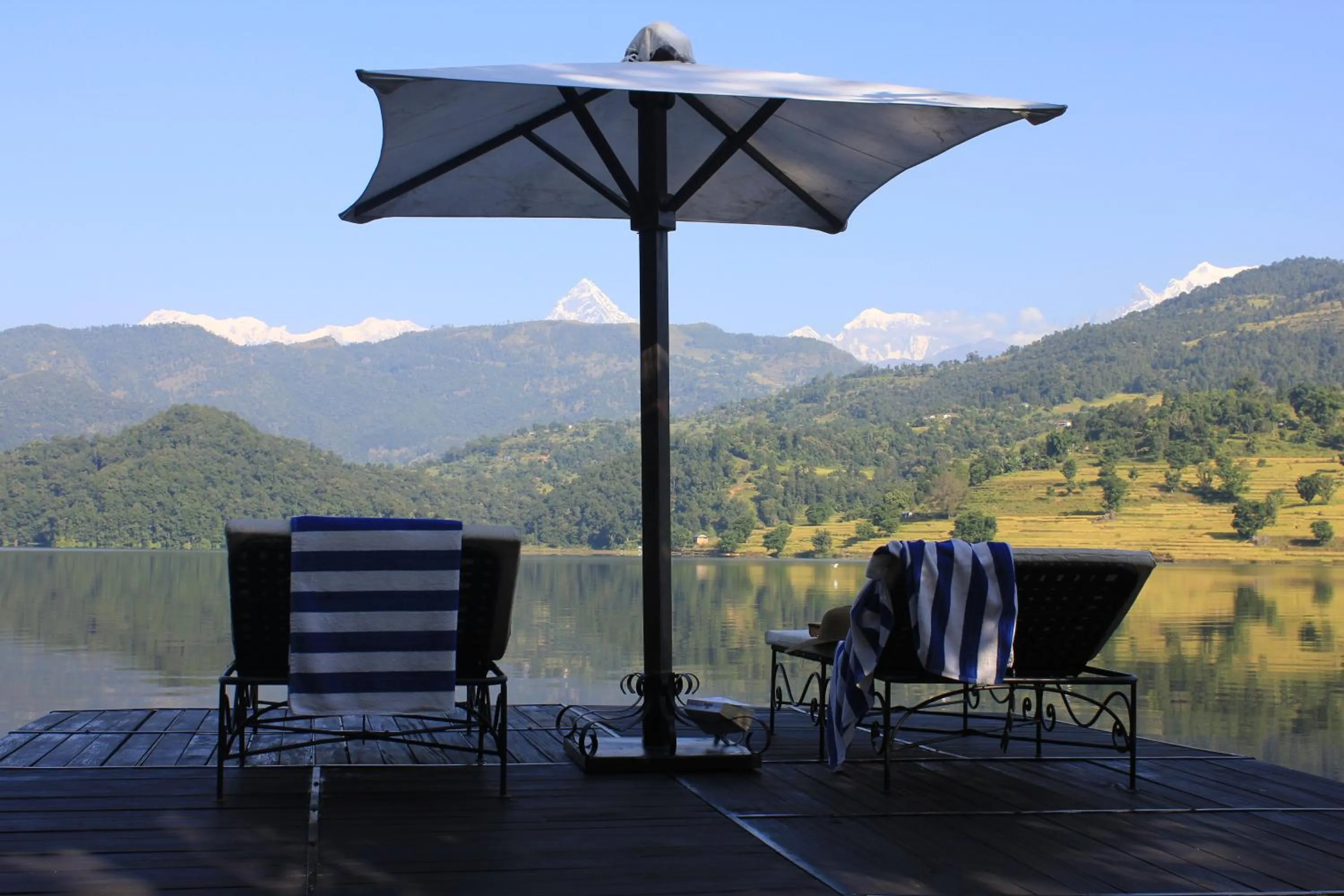 Lake view in The Begnas Lake Resort & Villas