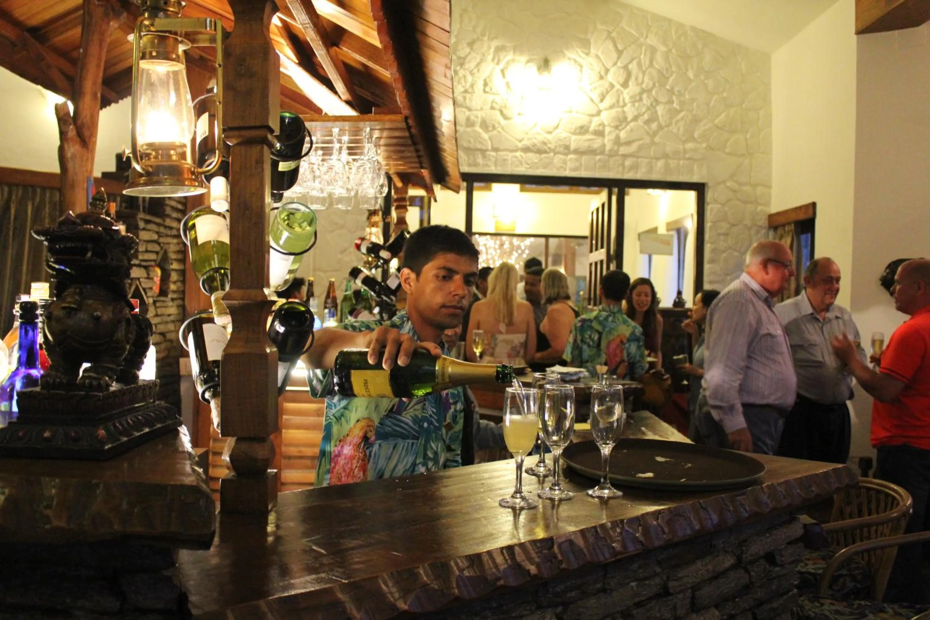 Lounge or bar in The Begnas Lake Resort & Villas