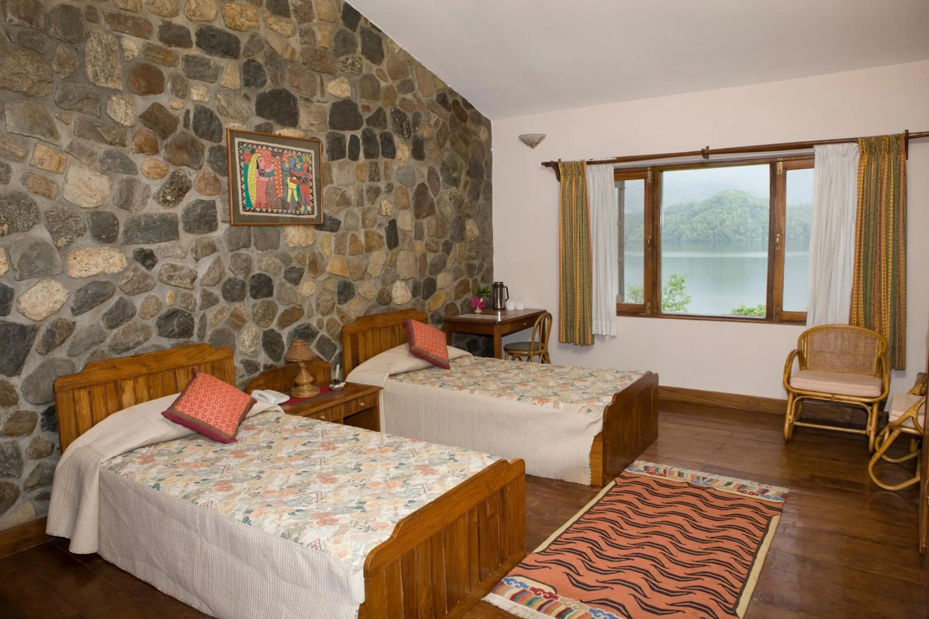 Bedroom, Bed in The Begnas Lake Resort & Villas
