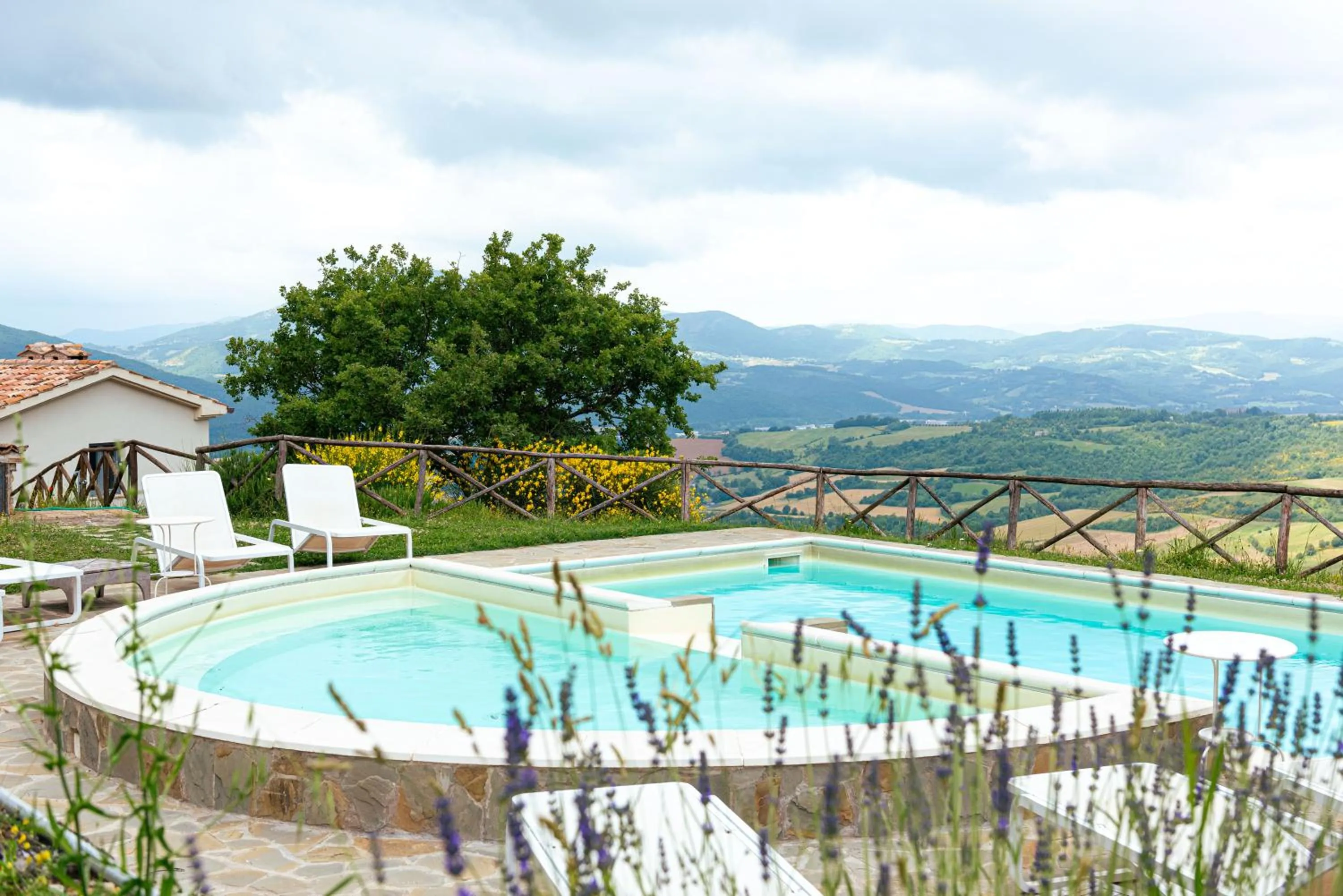 Pool view in Nikis Resort