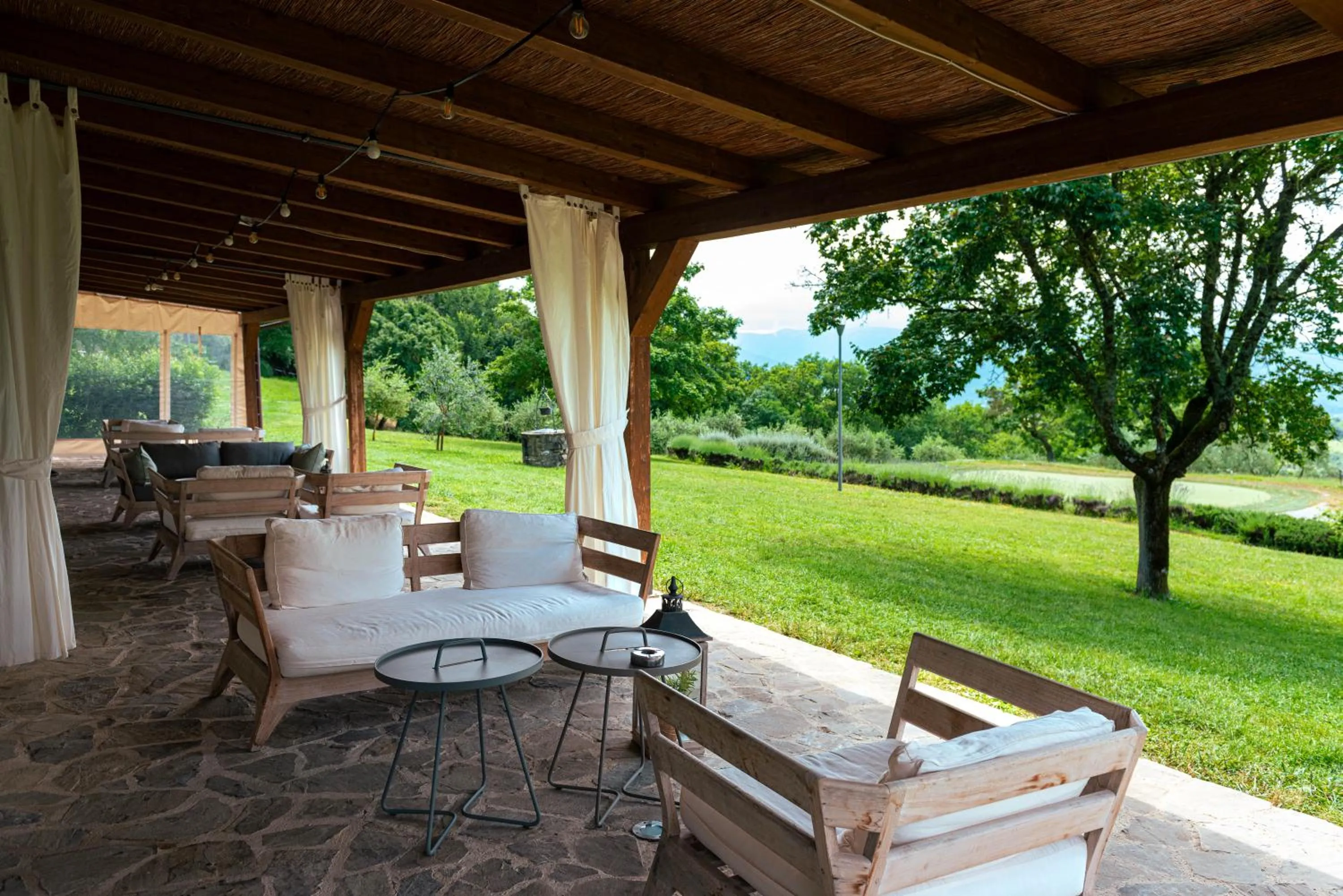 Patio in Nikis Resort