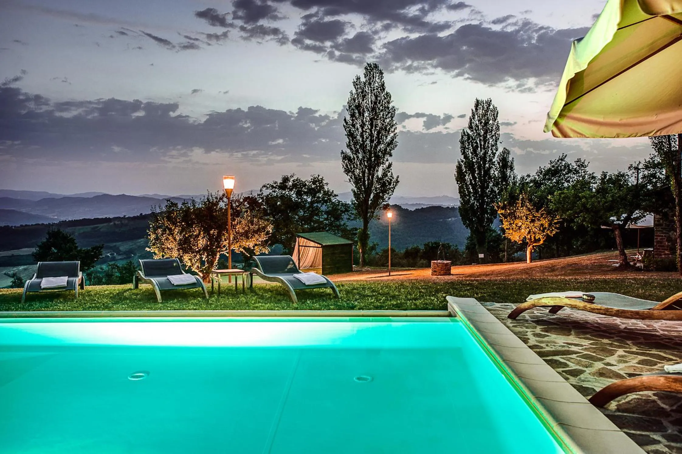 Pool view in Nikis Resort