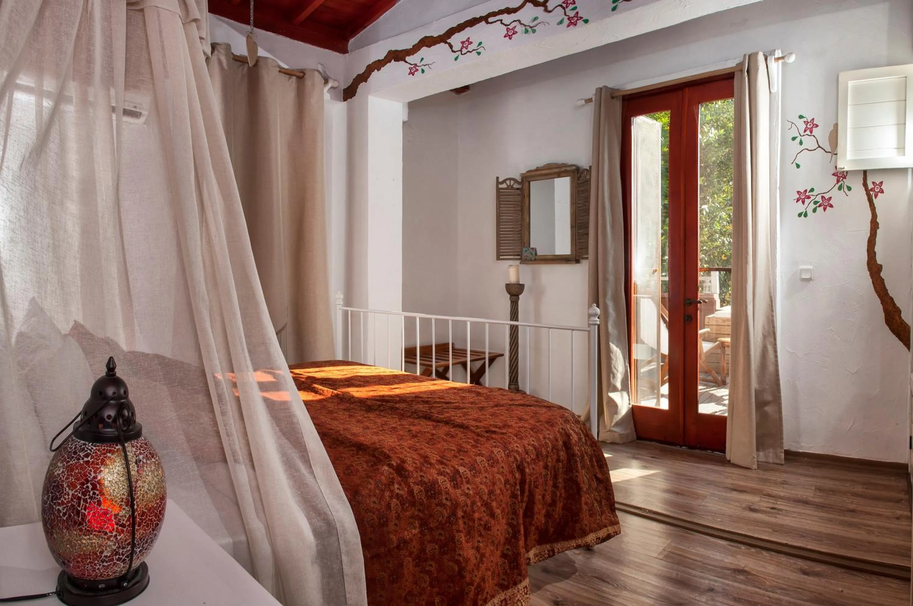 Bed in Nautical Hotel