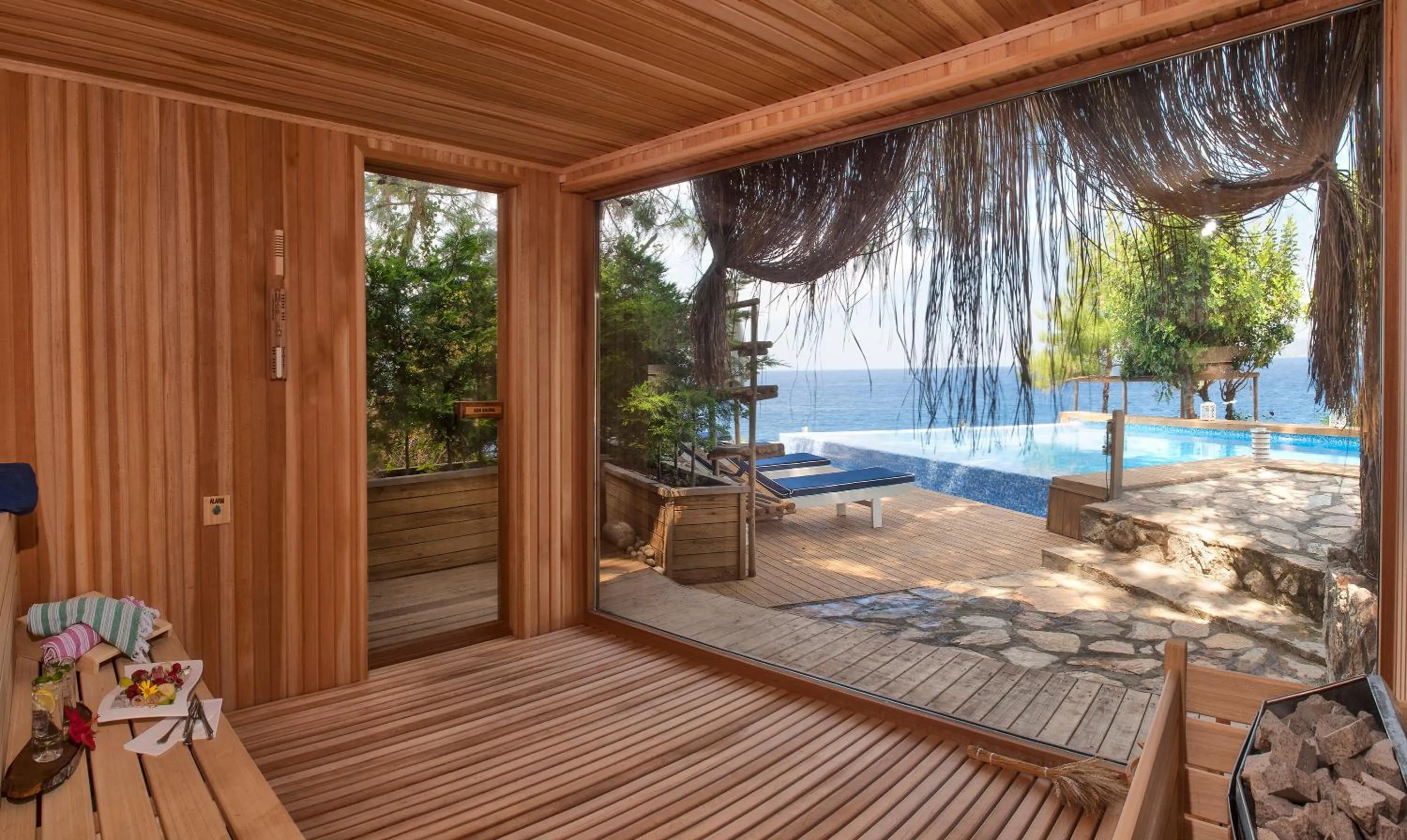 Sauna in Nautical Hotel