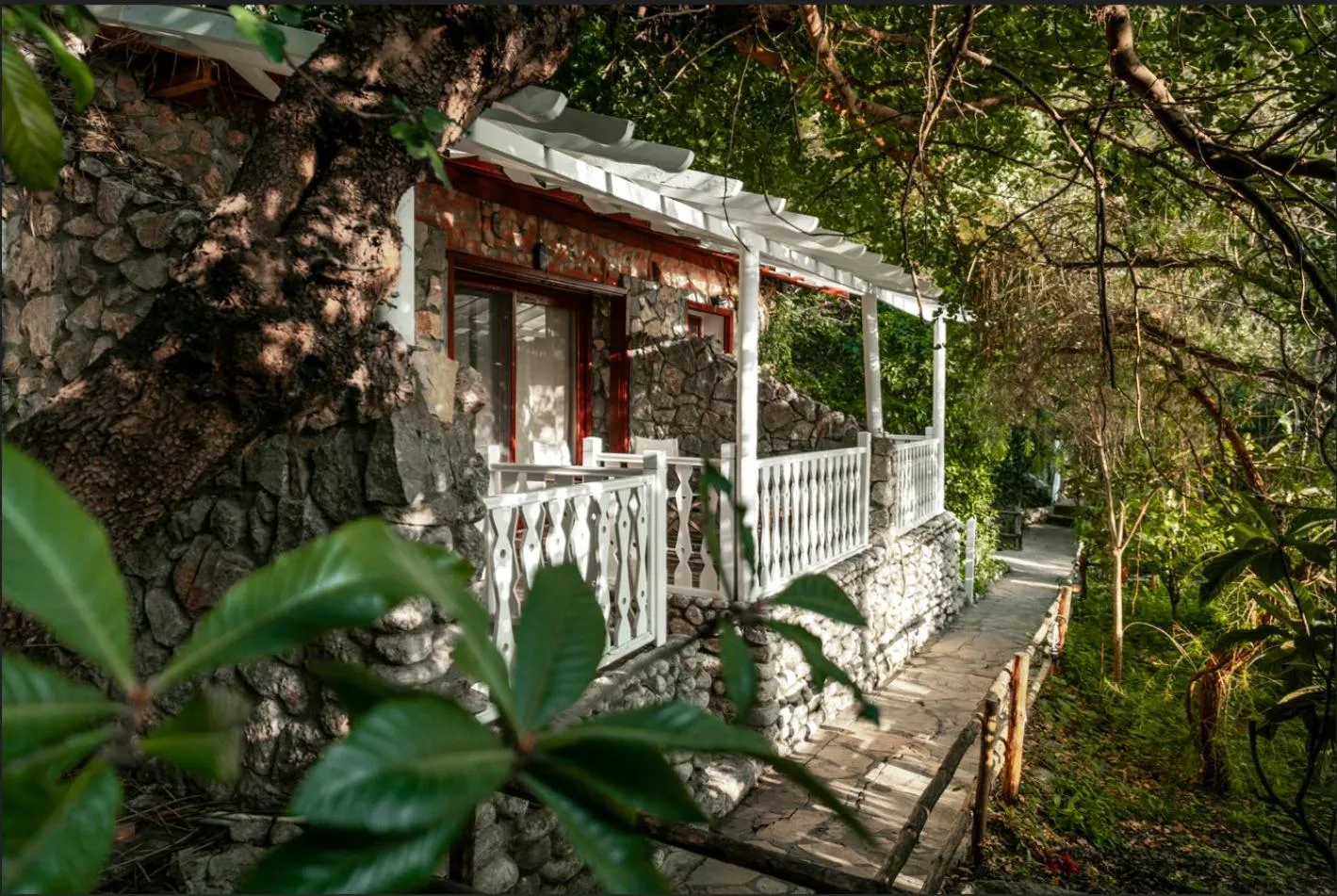 Patio in Nautical Hotel
