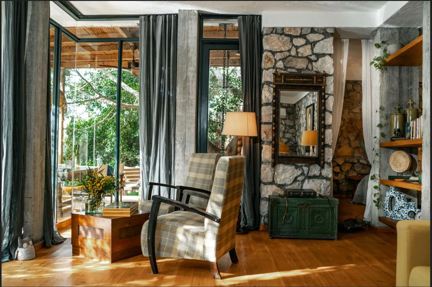 Garden view in Nautical Hotel