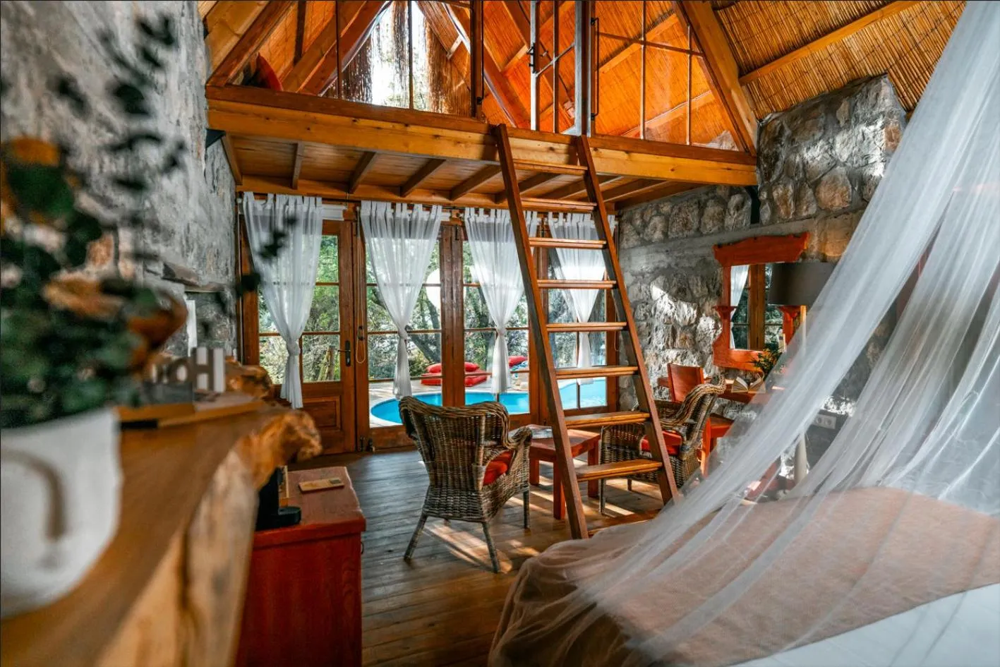 Bedroom in Nautical Hotel