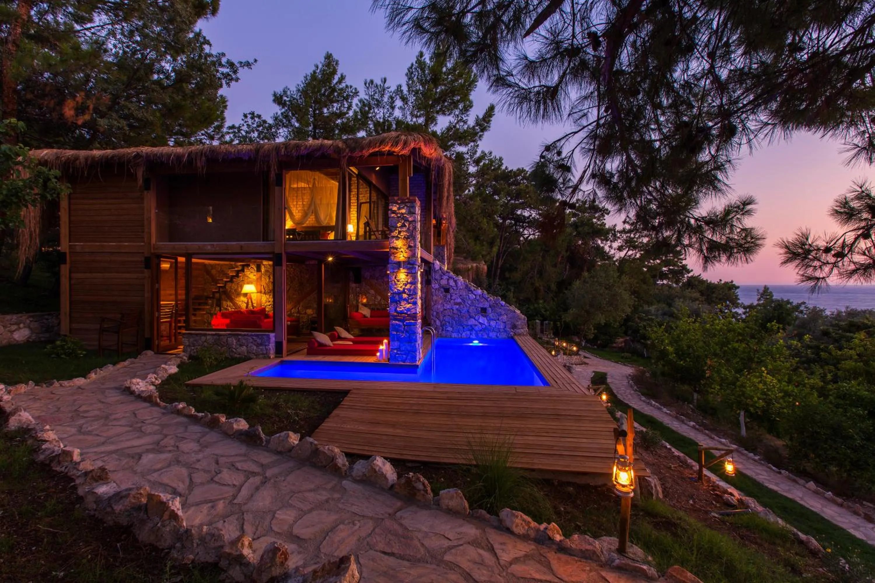 Property building in Nautical Hotel