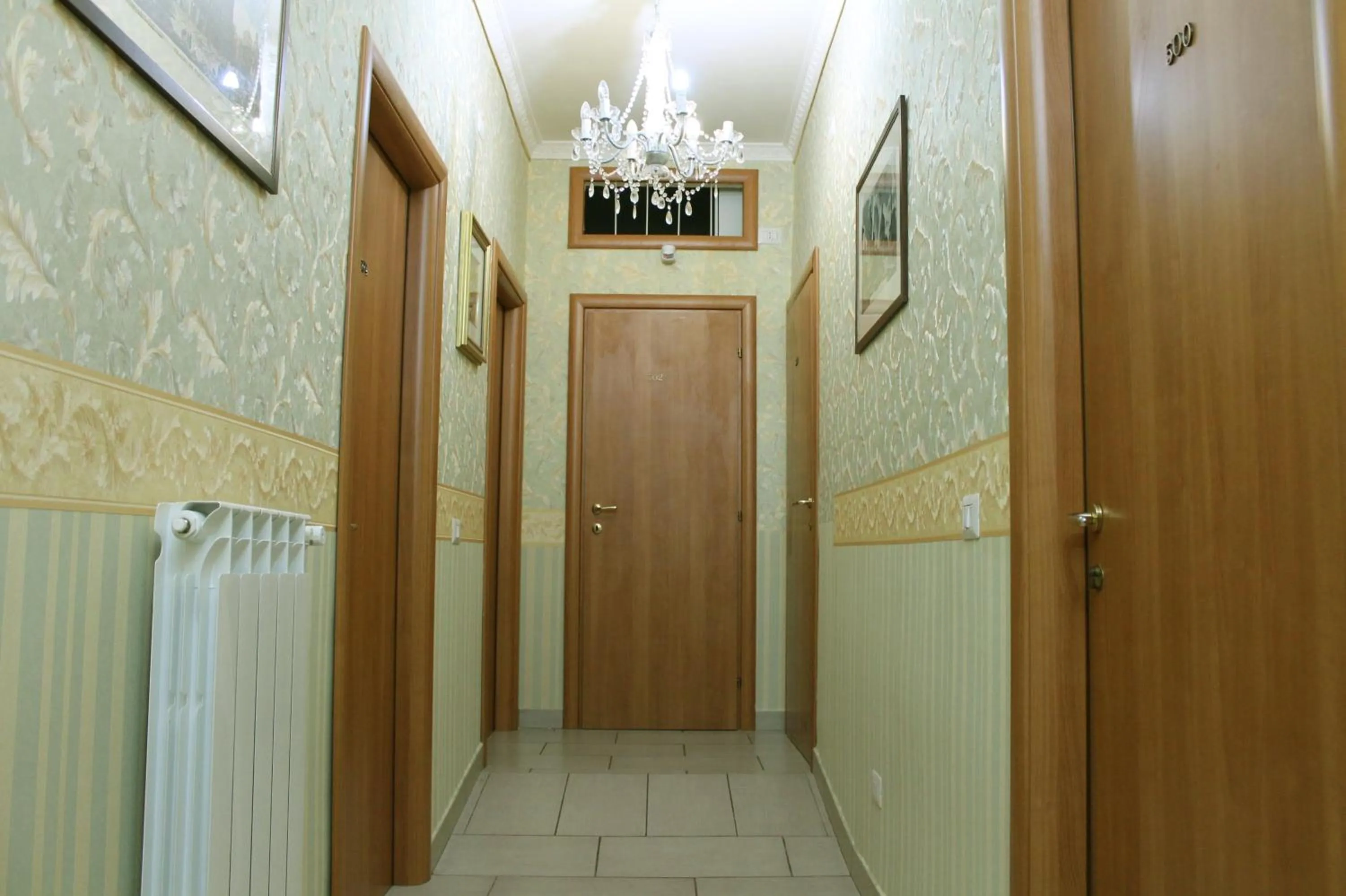 Decorative detail in B&B Roma Castle Termini