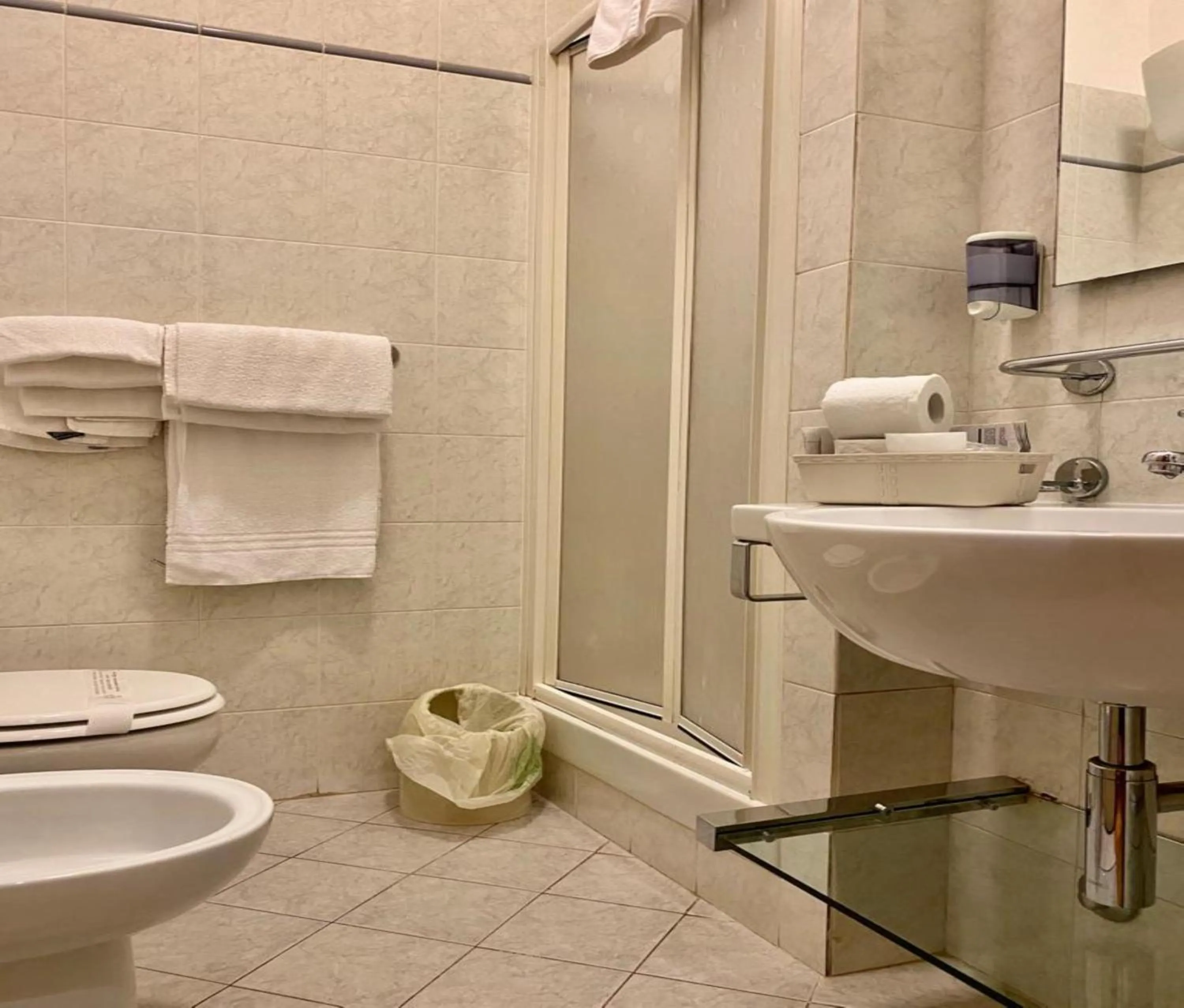 Bathroom in B&B Roma Castle Termini