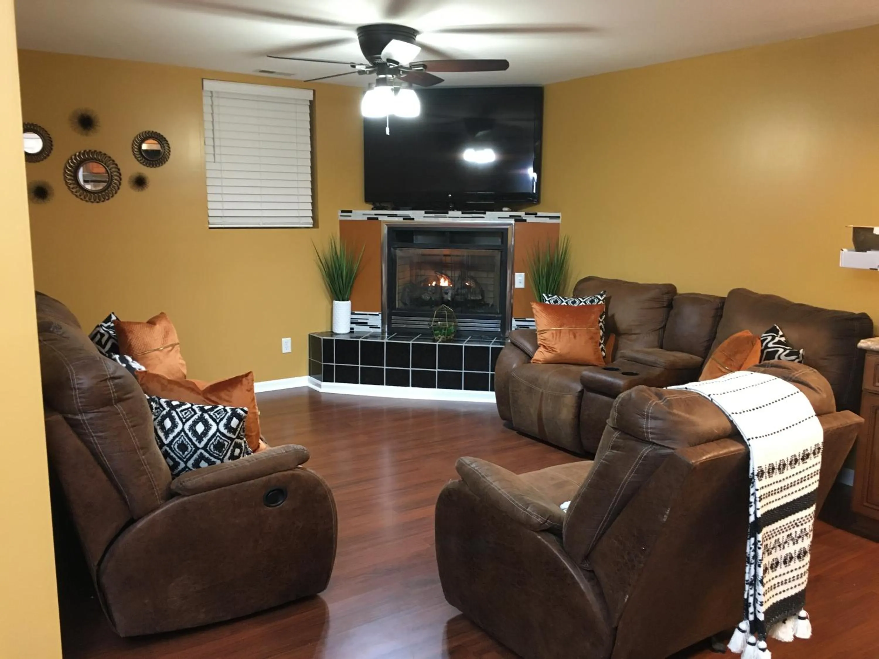 Seating area in Your Midwest Dunes Vacation Tri-State Paradise!