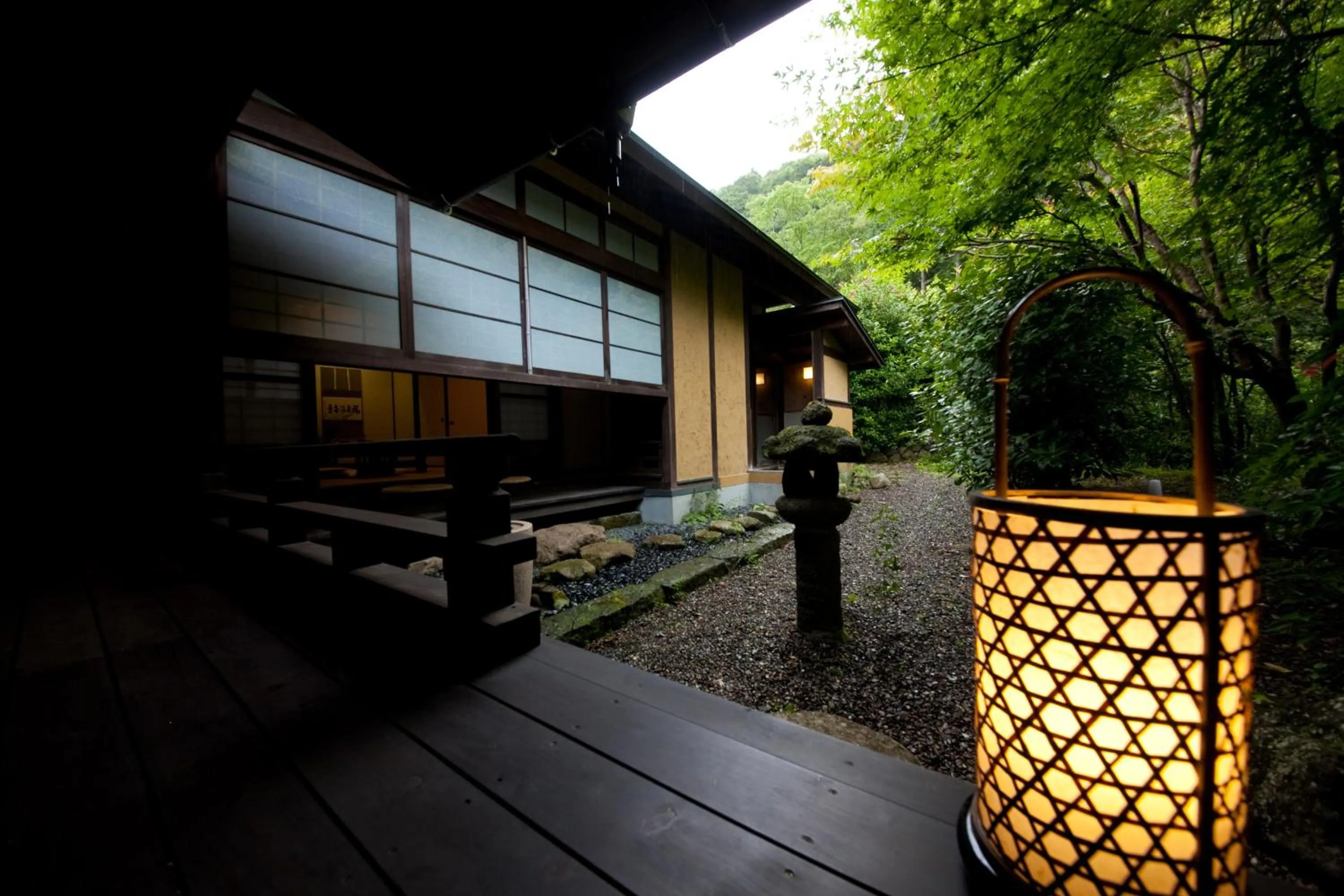 Garden in Yufuin Gettouan