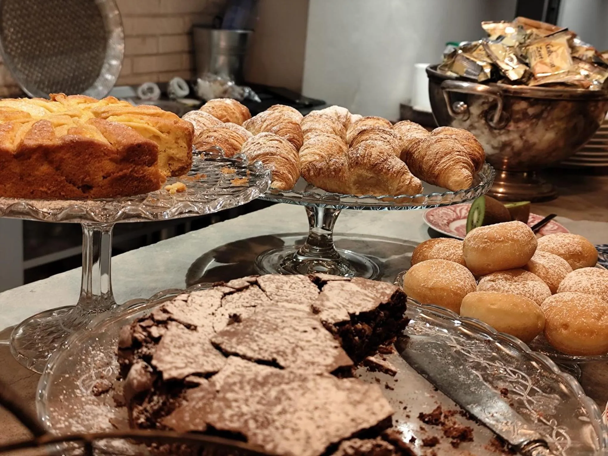 Buffet breakfast in Bell Suite Hotel