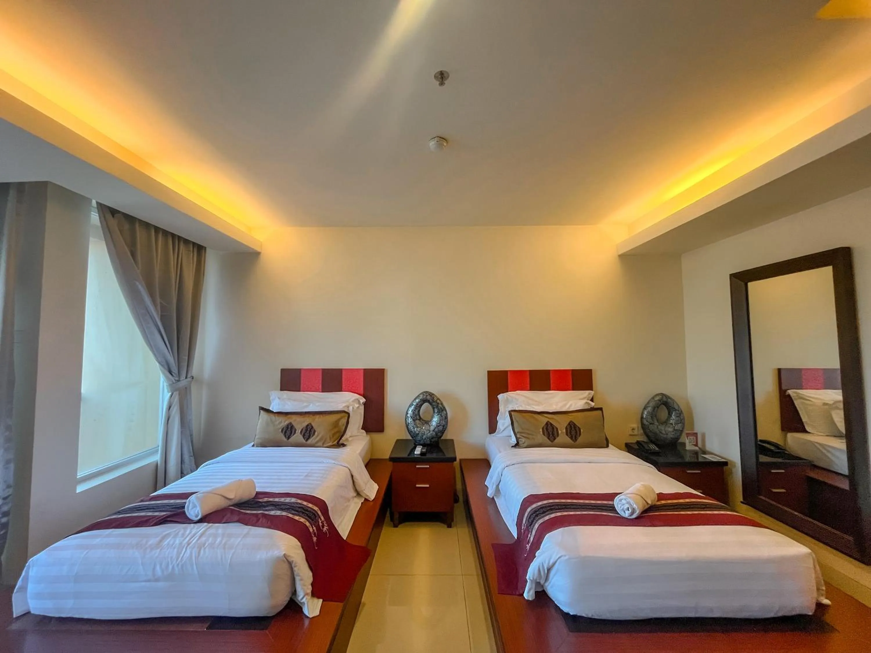 Bed in Lion Hotel & Plaza Manado