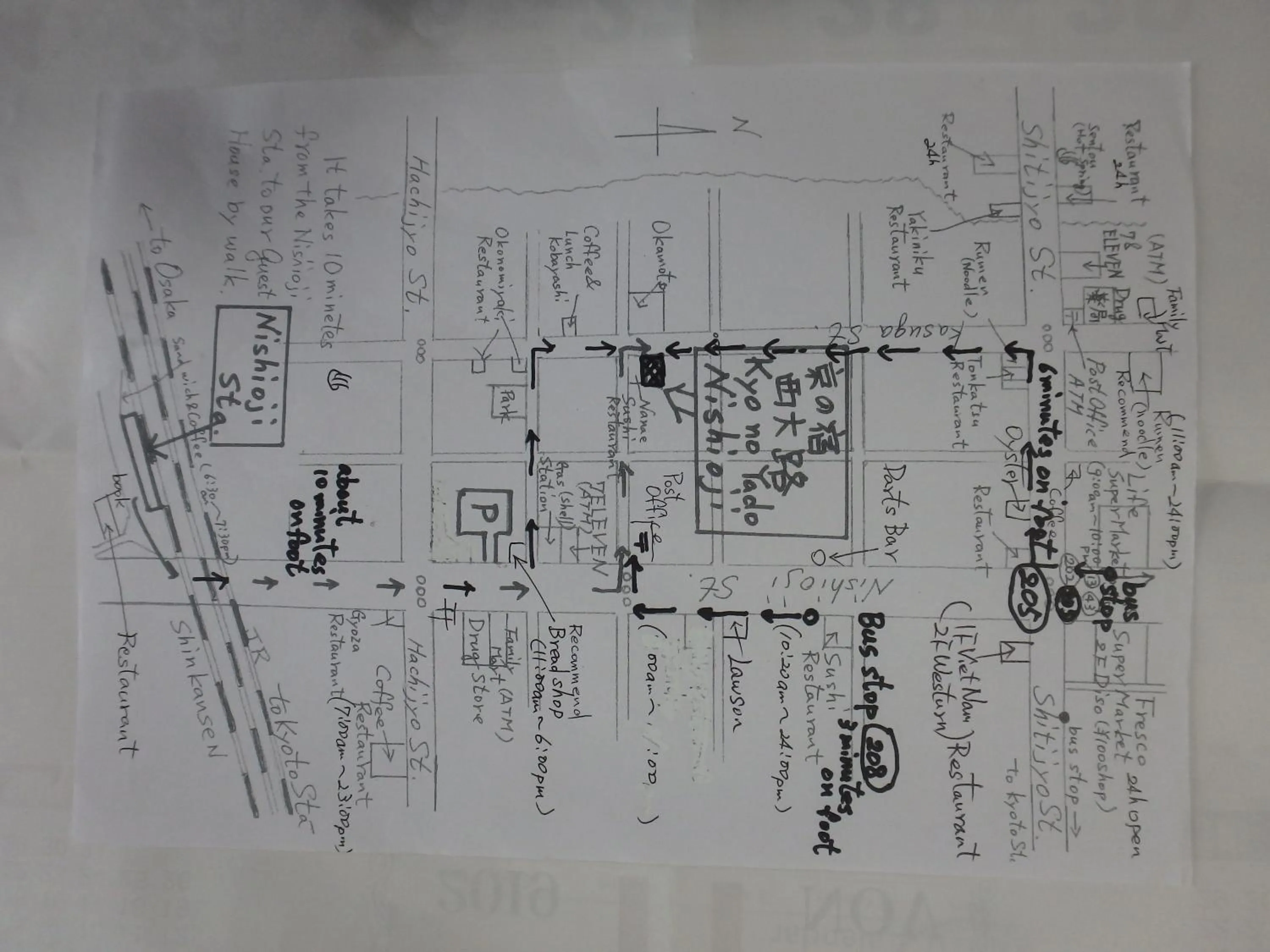 Off site in Kyo No Yado Nishioji inn