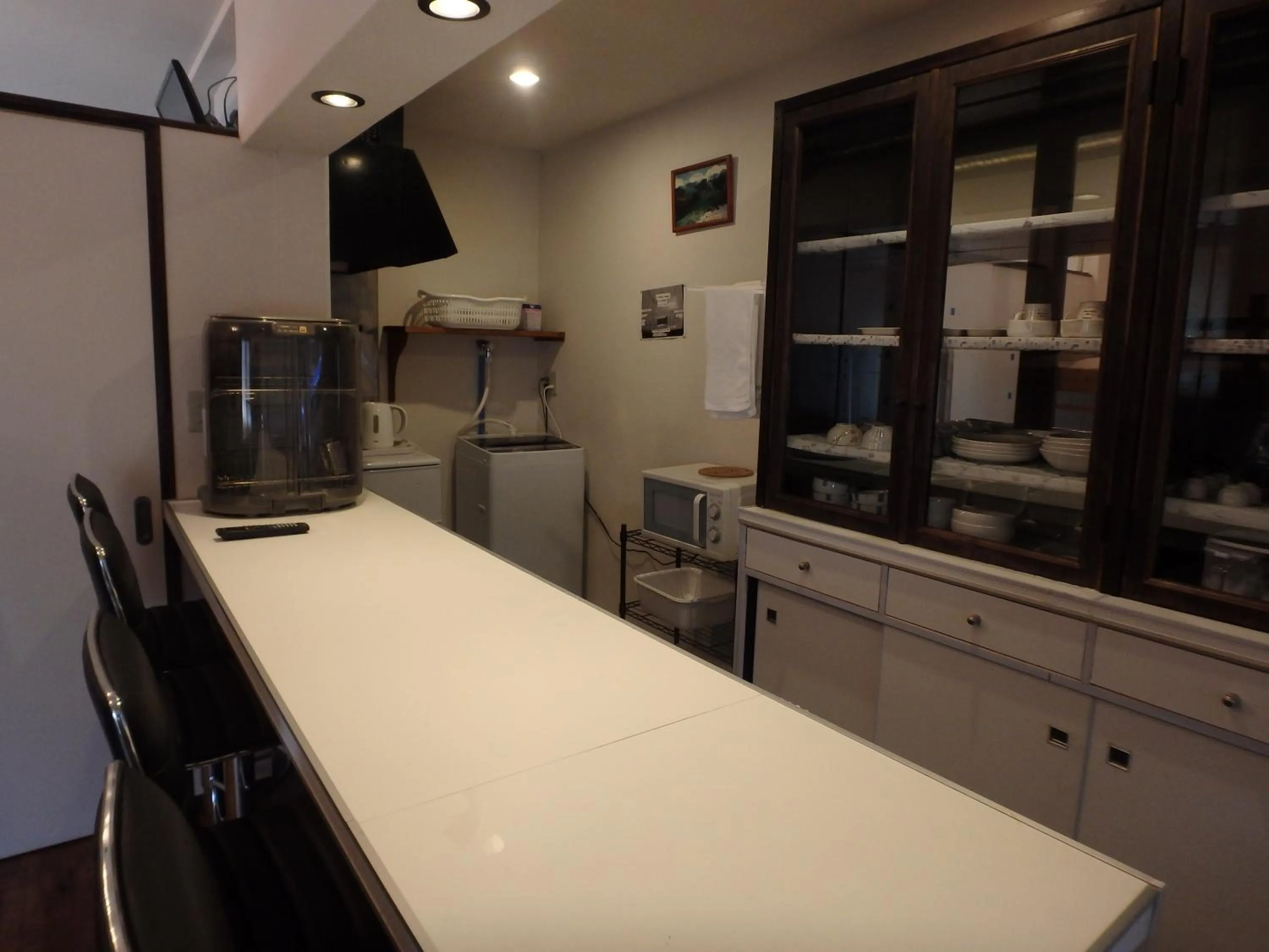 Kitchen or kitchenette in Kyo No Yado Nishioji inn