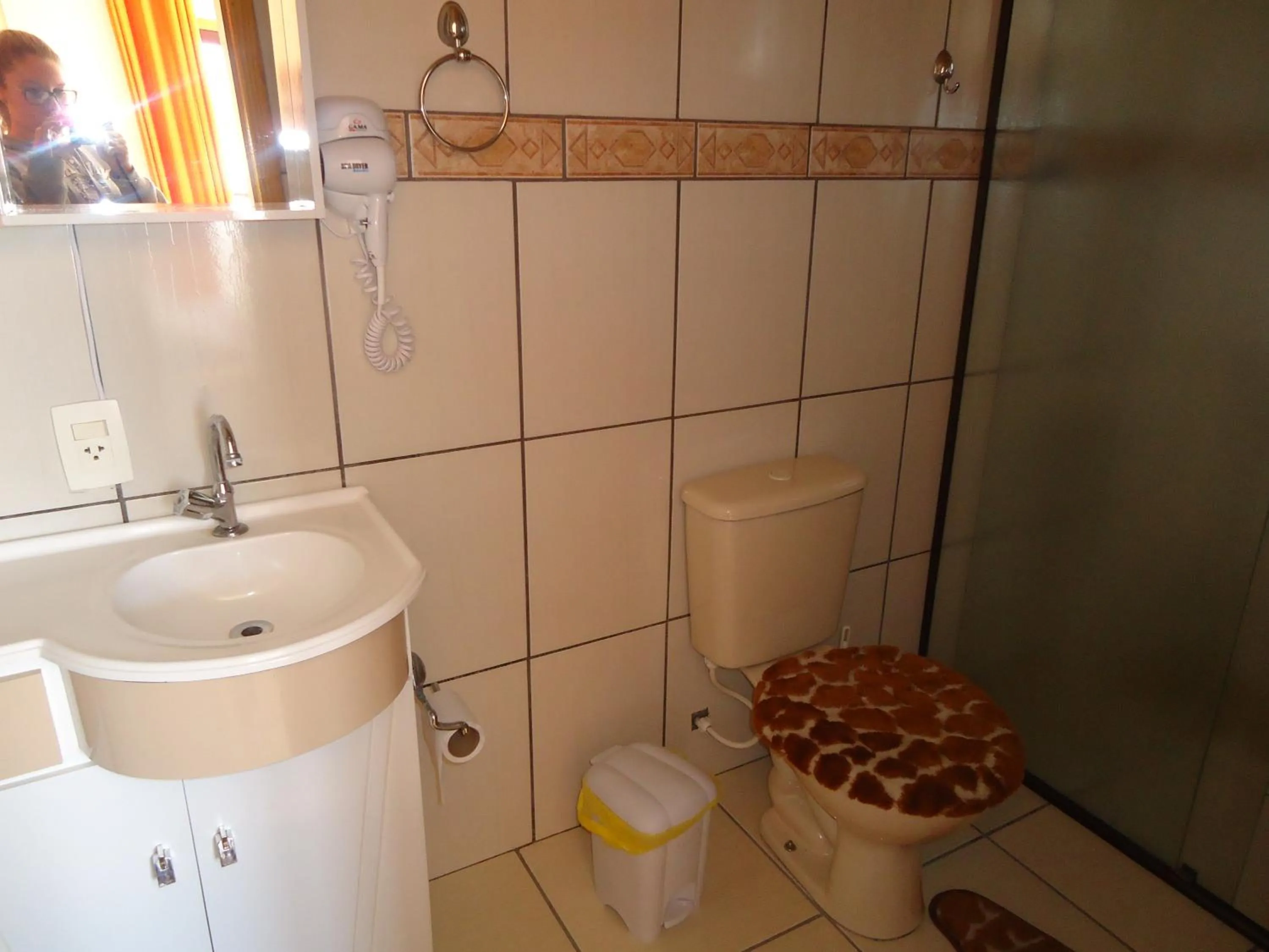 Bathroom in Pousada do Coqueiro