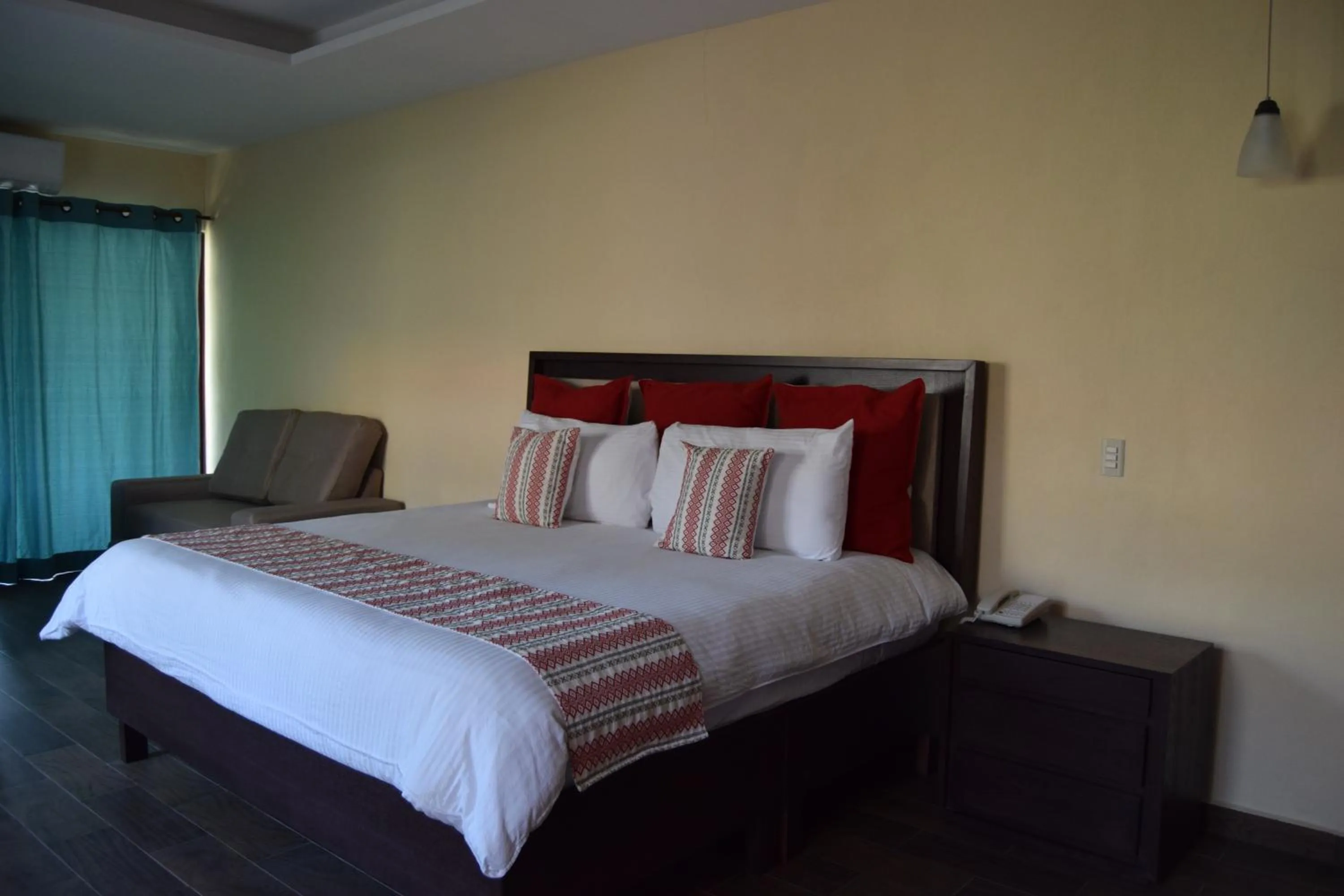 Bed in Hotel Chapala Country