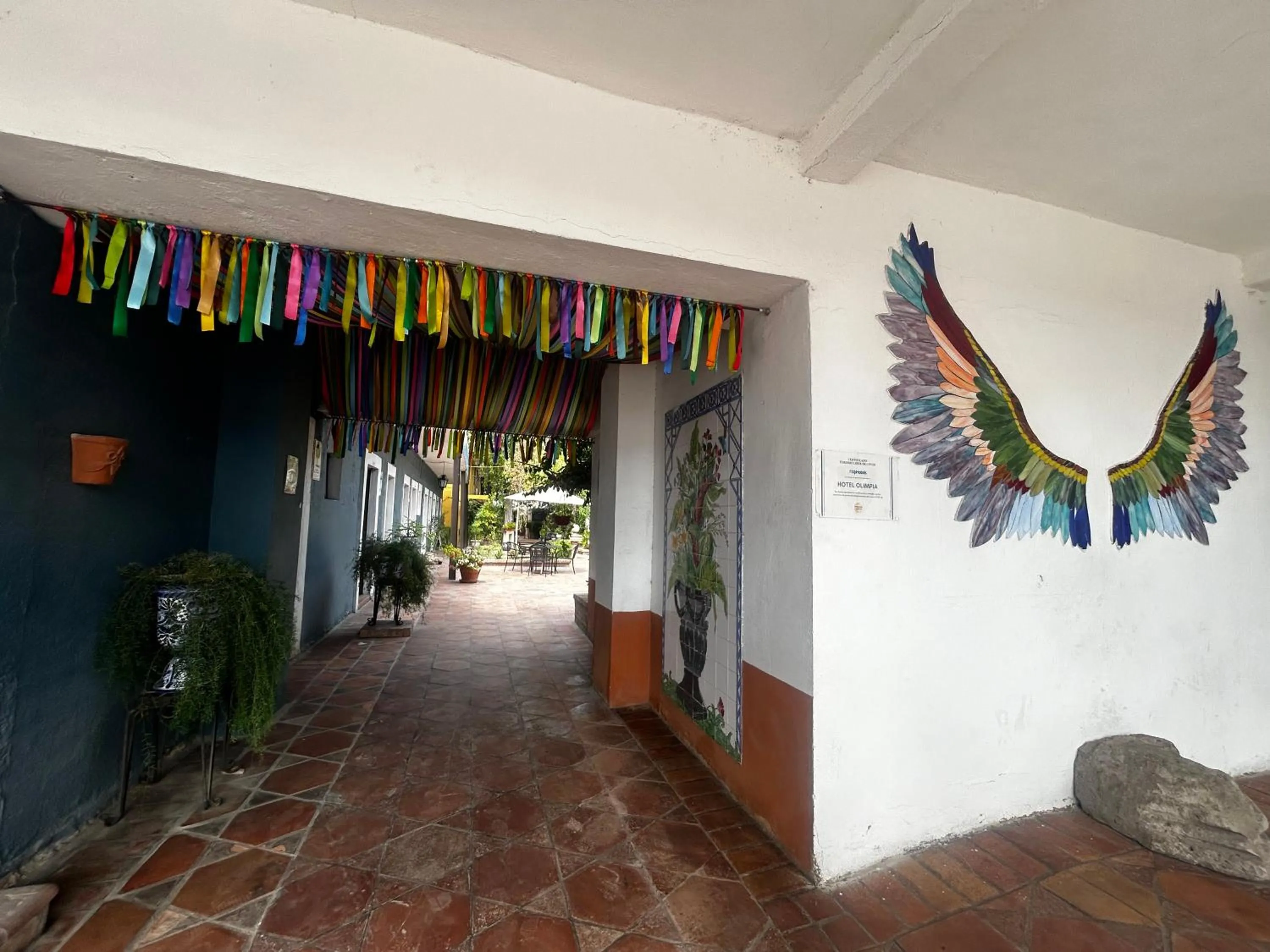 Property building in Hotel Olimpia Centro Histórico