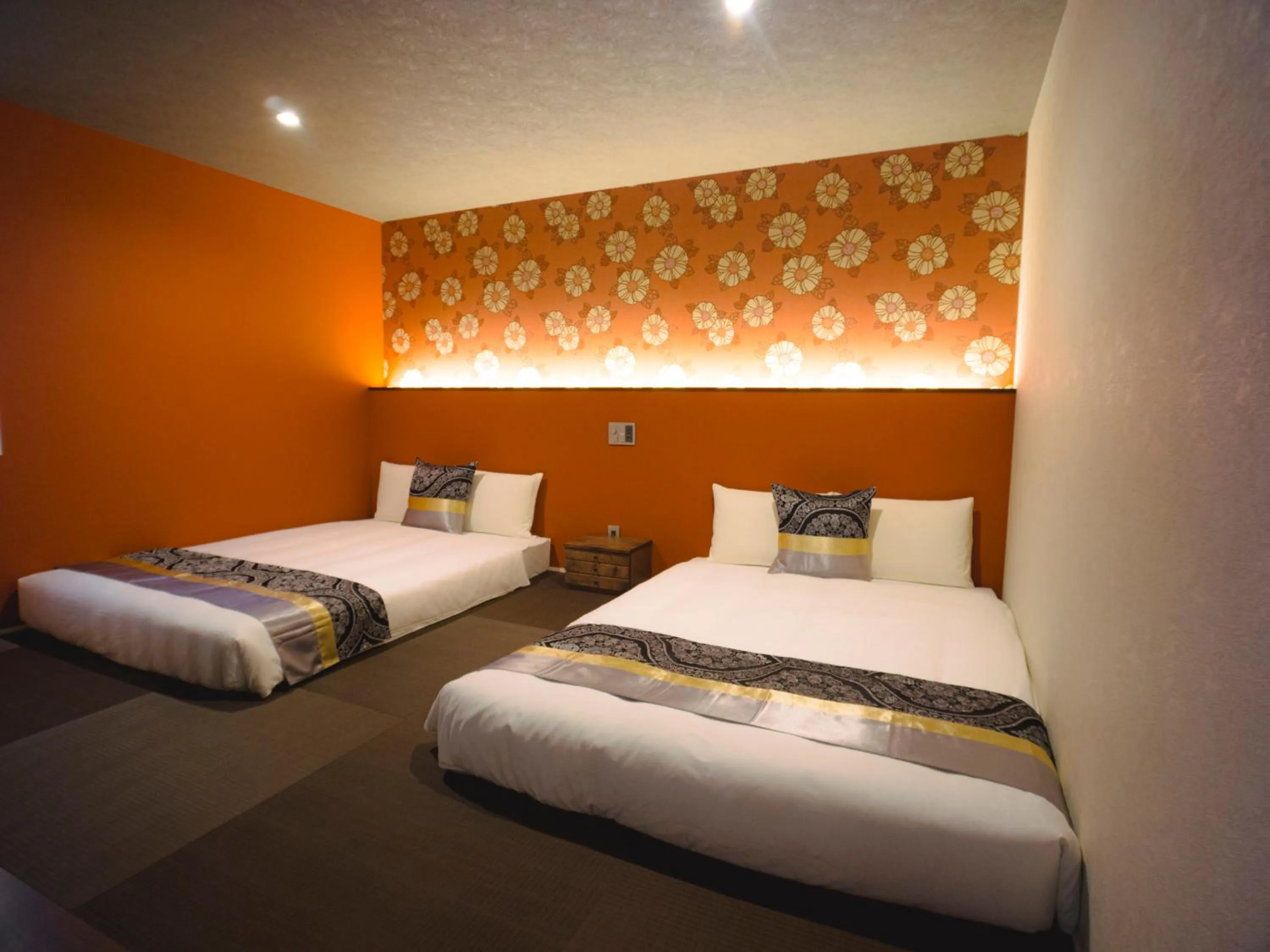 Bedroom, Bed in GRAND BASE Hakata Sumiyoshi