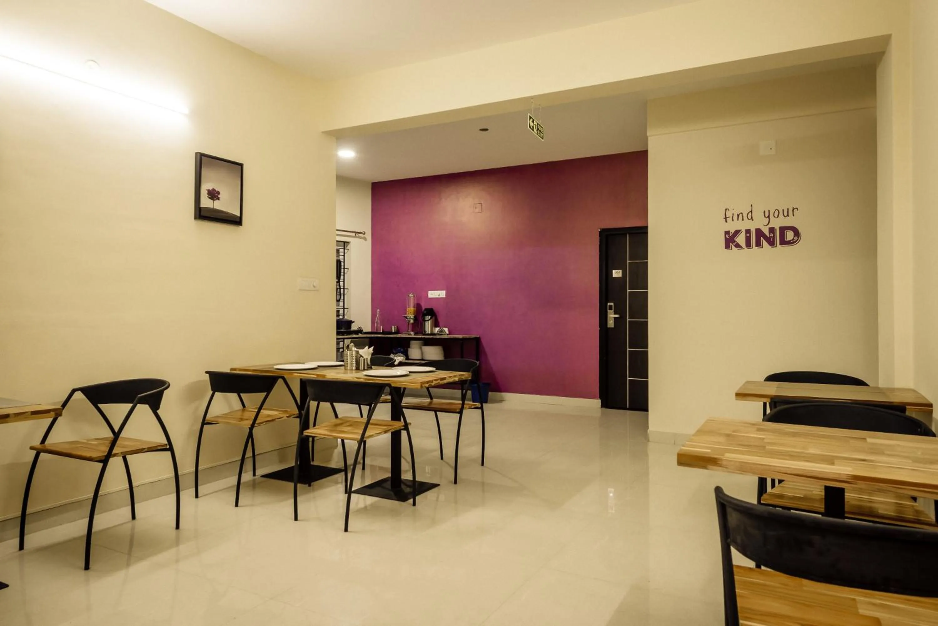 Seating area in Purple Cloud Urban