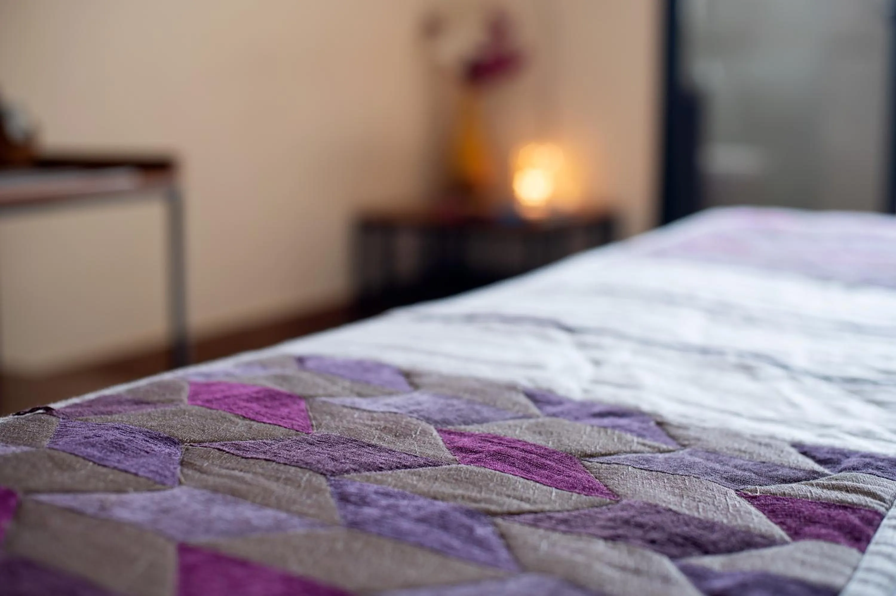 Bed in Purple Cloud Urban