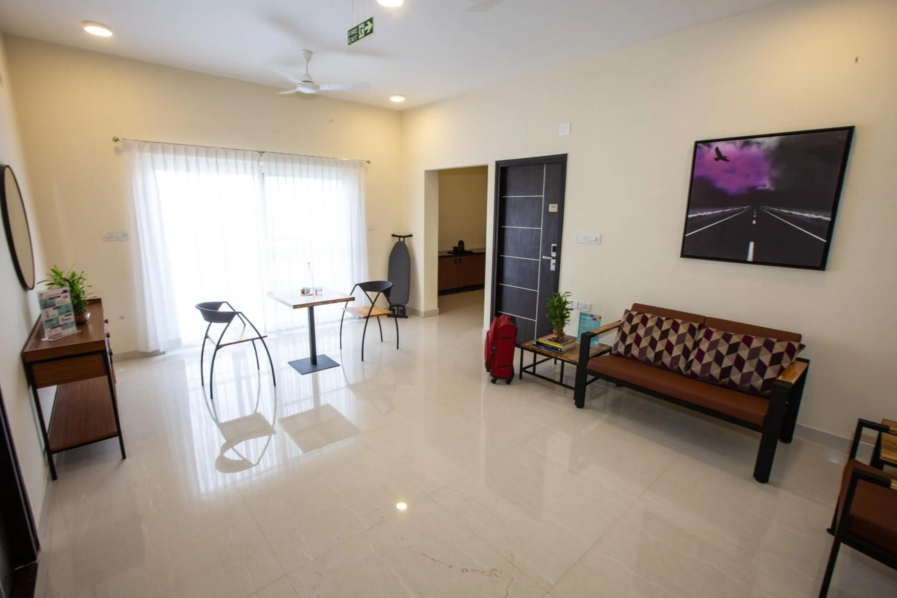 Living room in Purple Cloud Urban