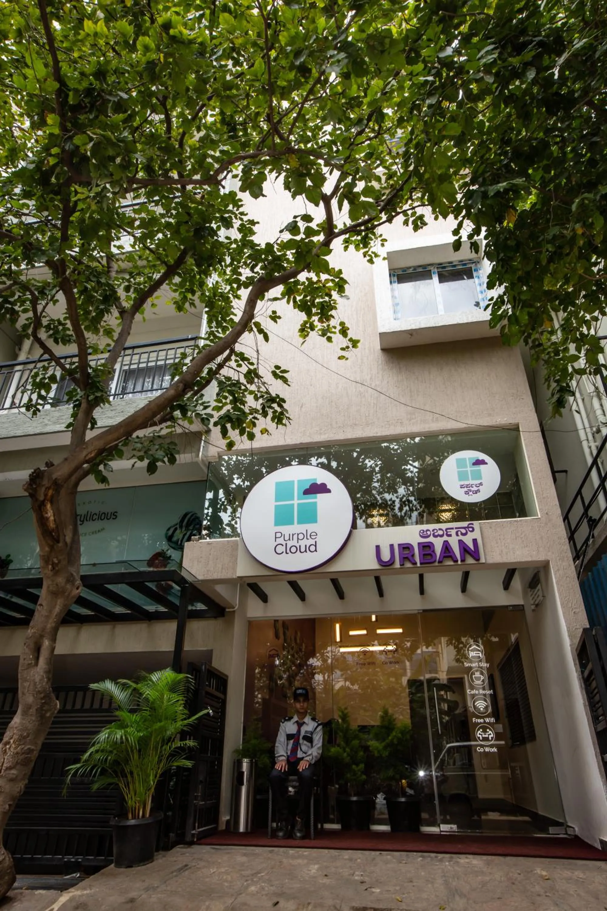 Property building in Purple Cloud Urban