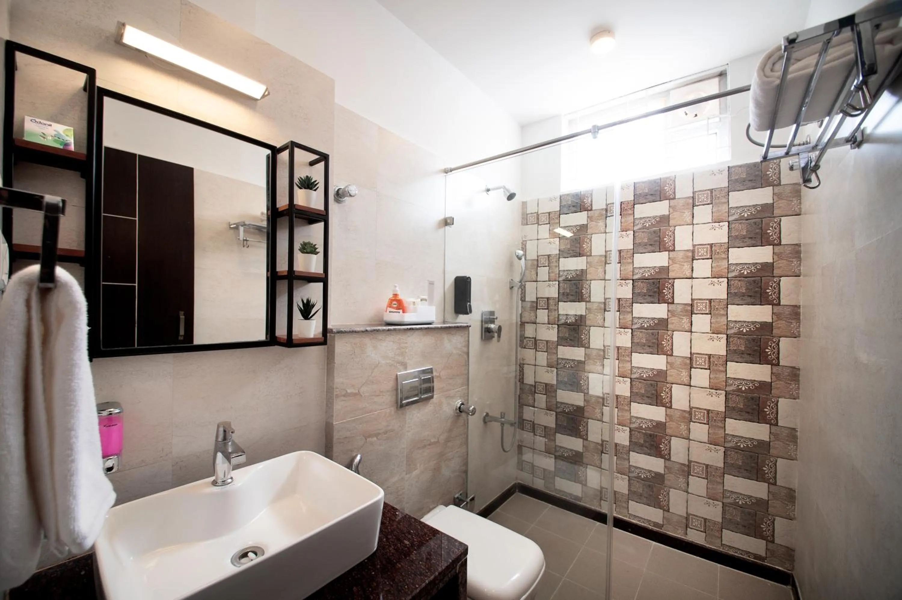 Bathroom in Purple Cloud Urban