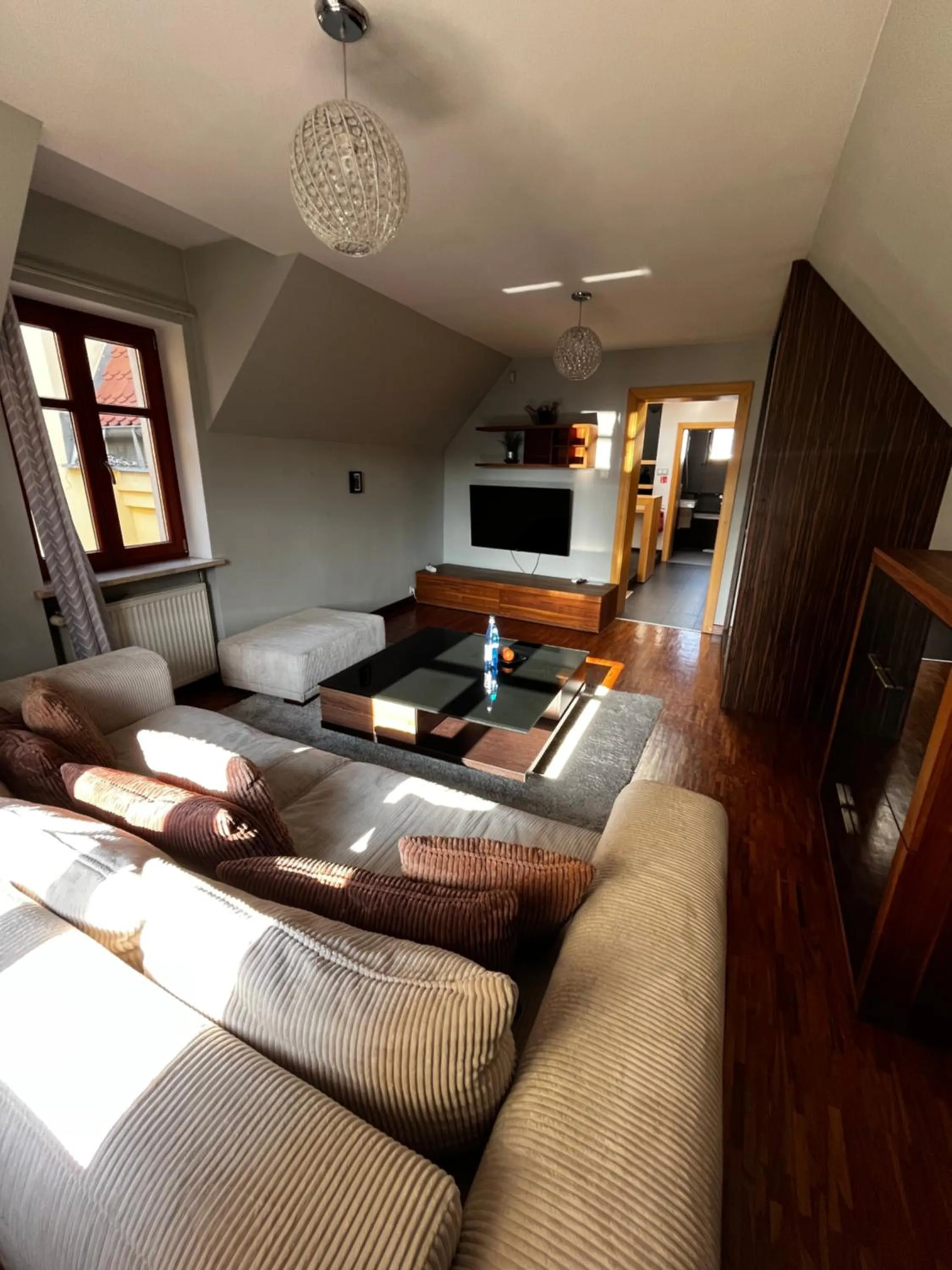 Communal lounge/ TV room in TCZ Mokra