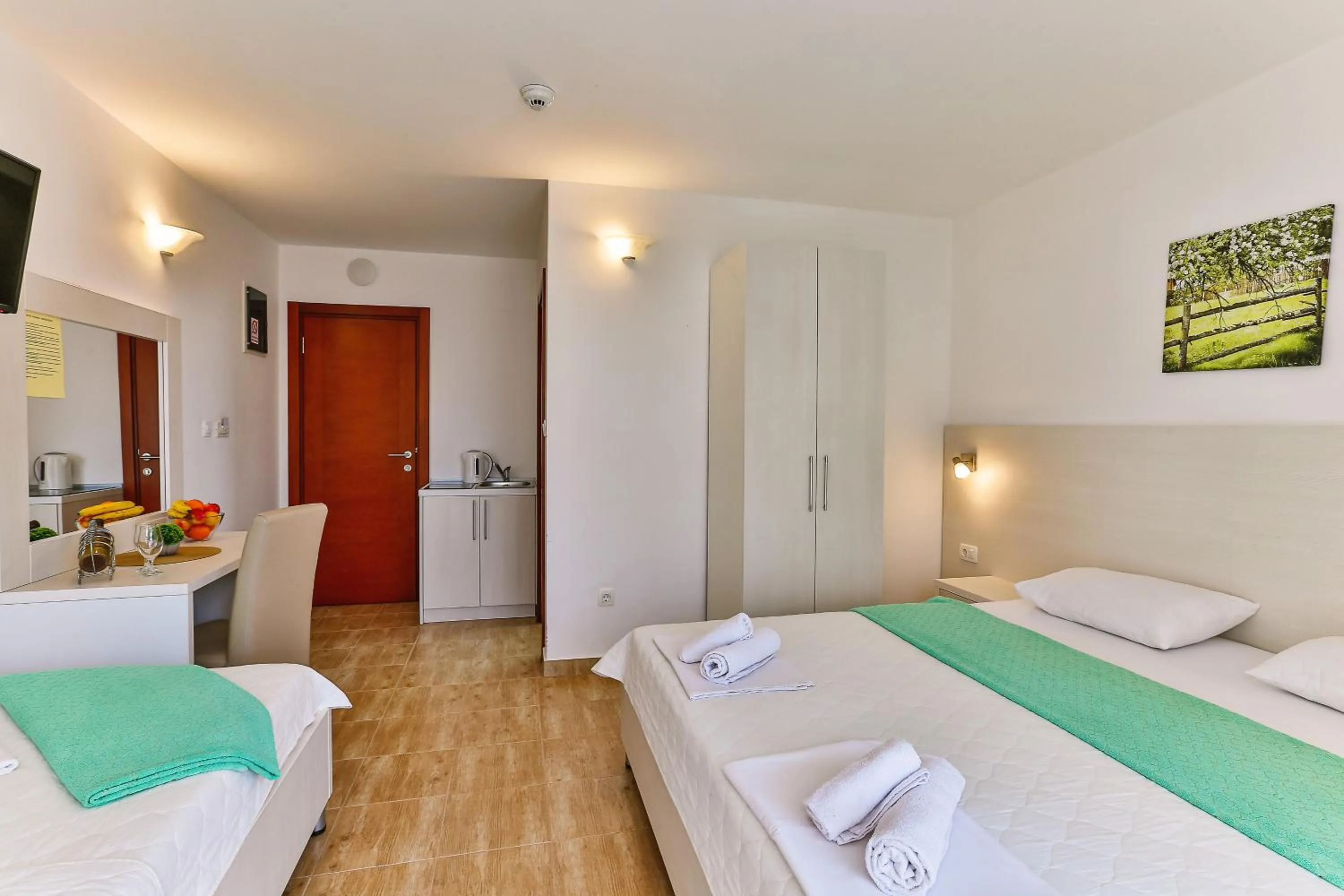 View (from property/room), Bed in Villa Skyprime