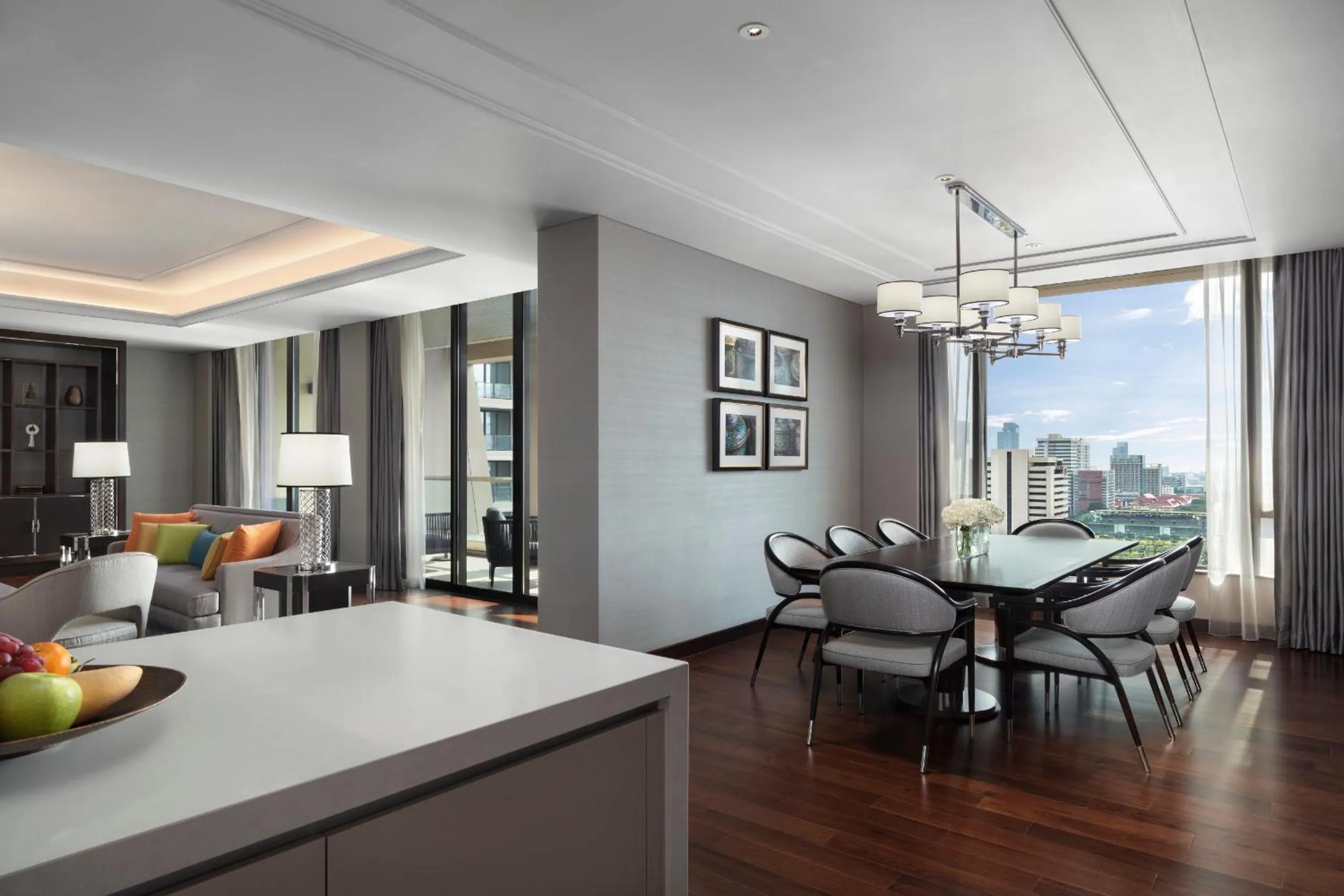 Dining area in Sindhorn Kempinski Hotel Bangkok