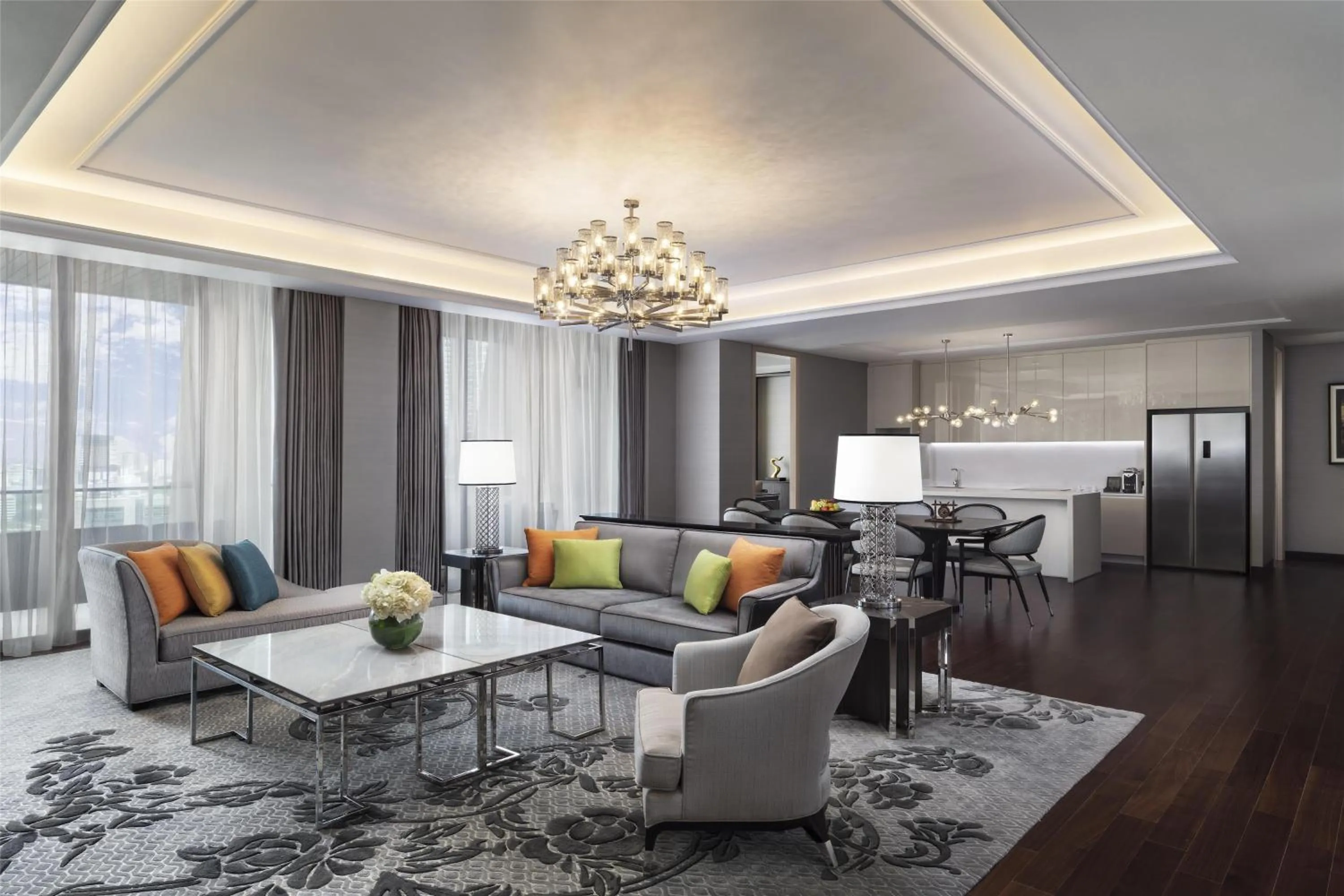 Photo of the whole room in Sindhorn Kempinski Hotel Bangkok