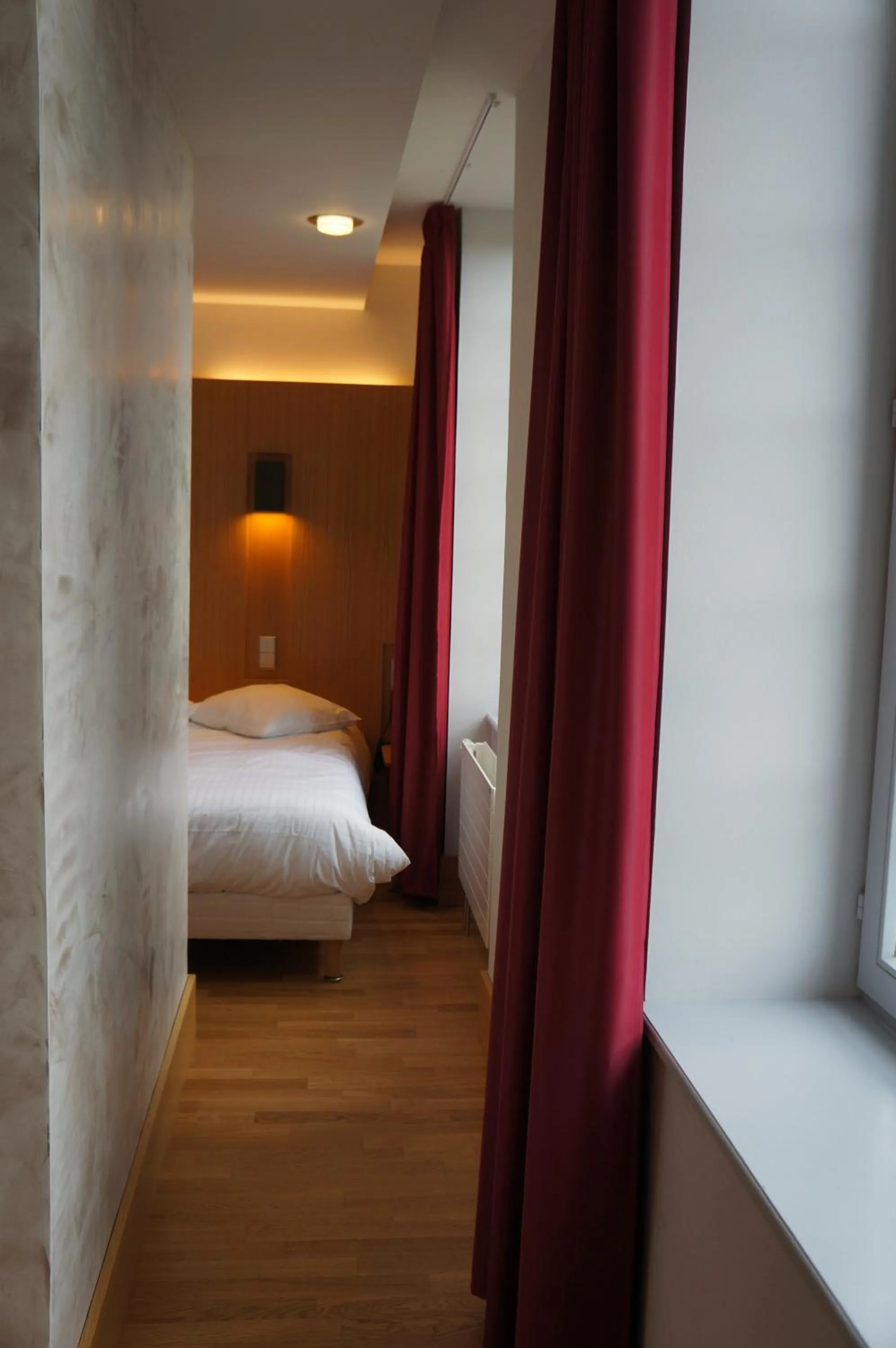 Bedroom, Bed in Hôtel-Restaurant Mont Sainte-Odile