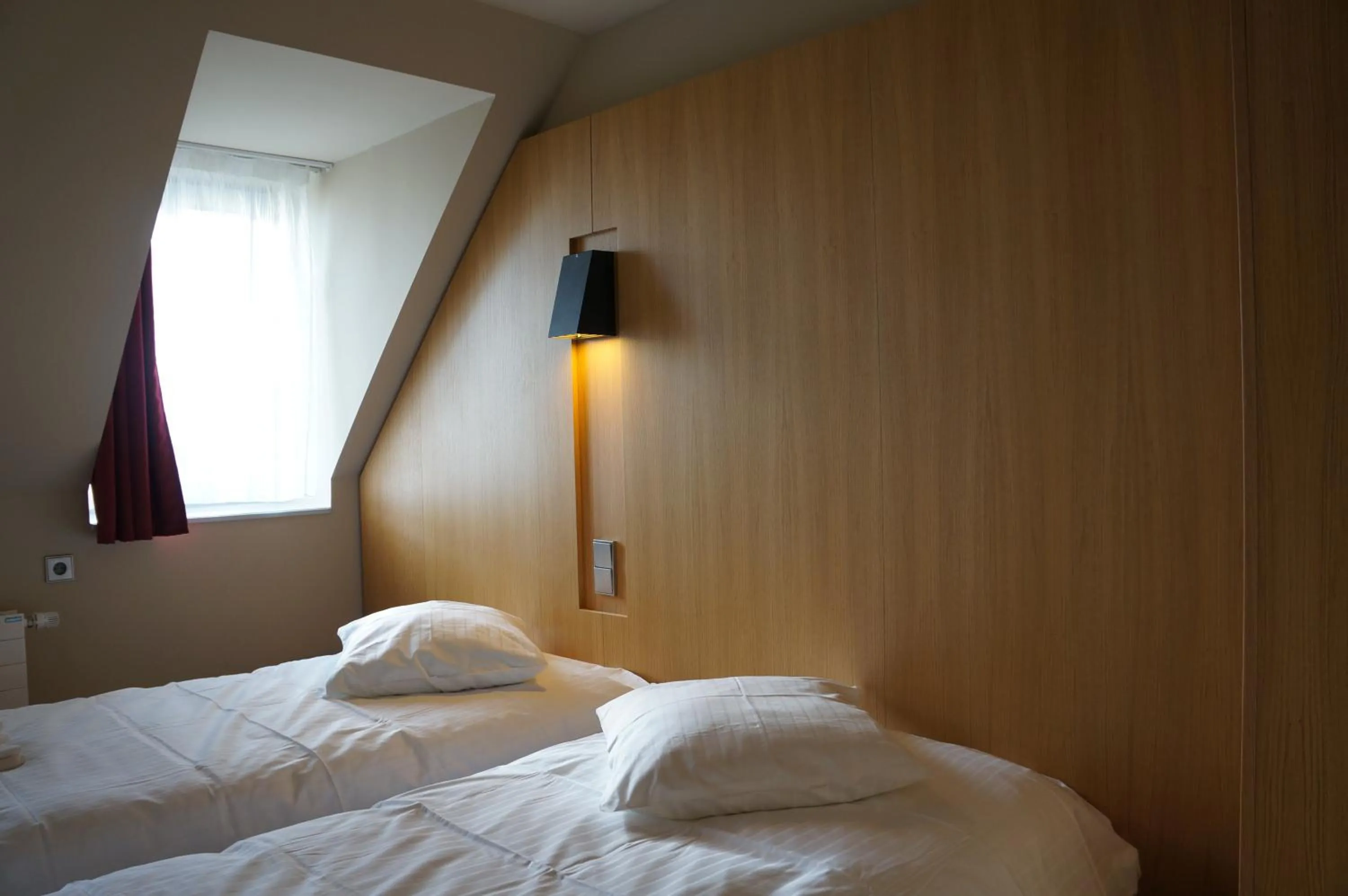 Bedroom, Bed in Hôtel-Restaurant Mont Sainte-Odile