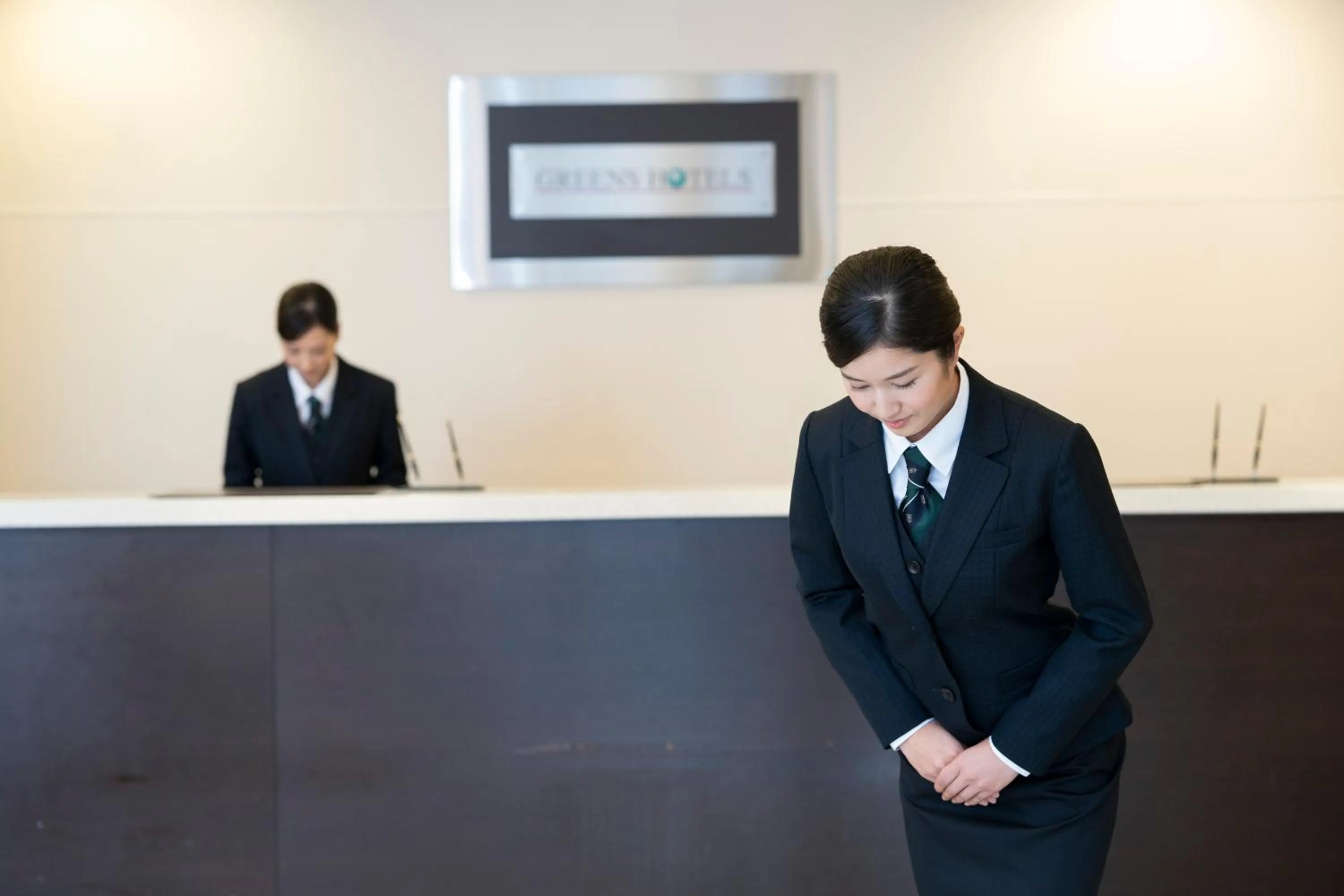 Staff in Kuwana Green Hotel