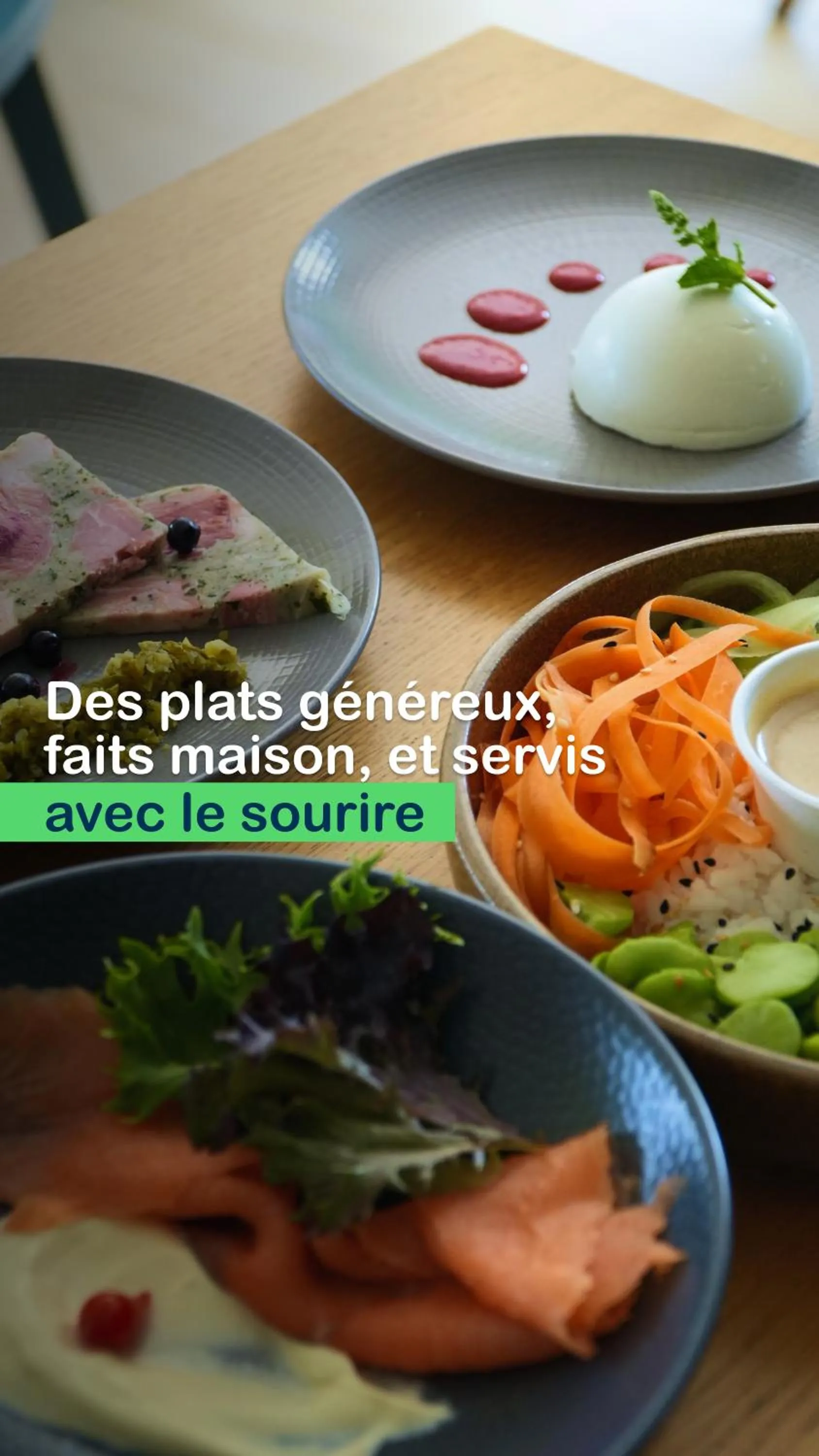 Food close-up in Campanile Beaune