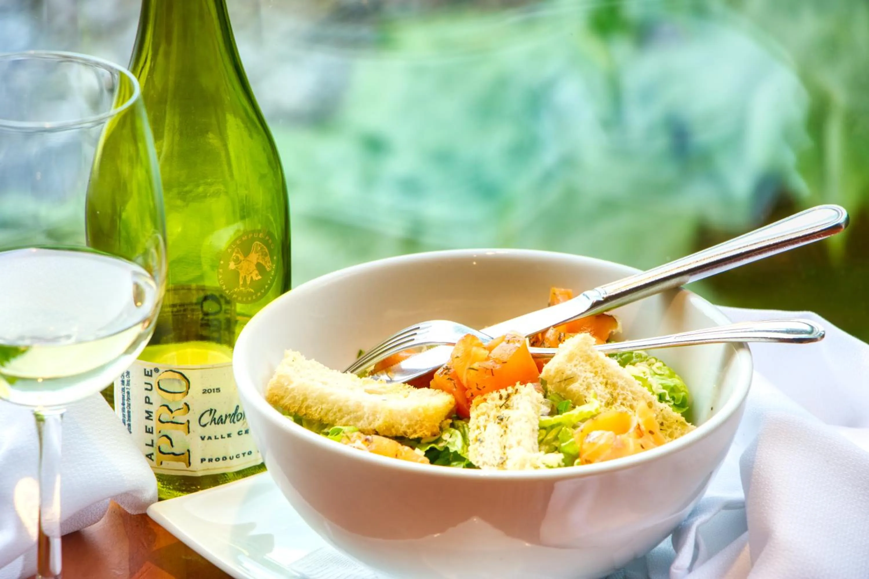 Food close-up in Puyuhuapi Lodge & Spa