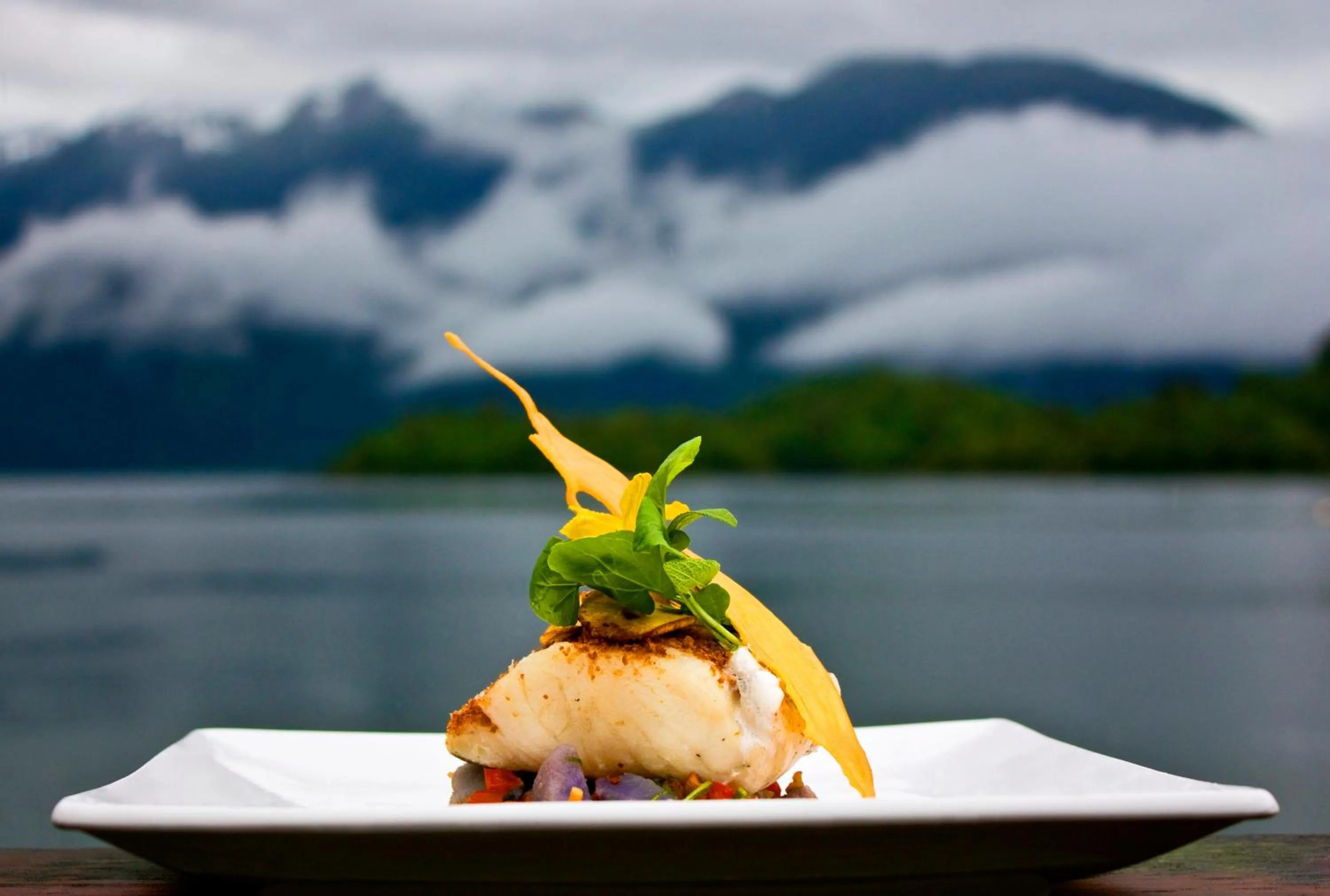Food close-up in Puyuhuapi Lodge & Spa