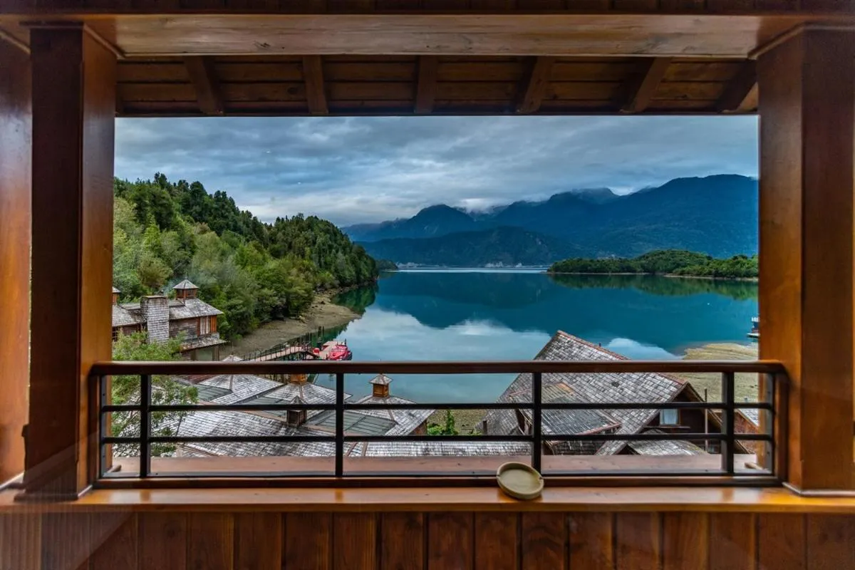 Sea view in Puyuhuapi Lodge & Spa