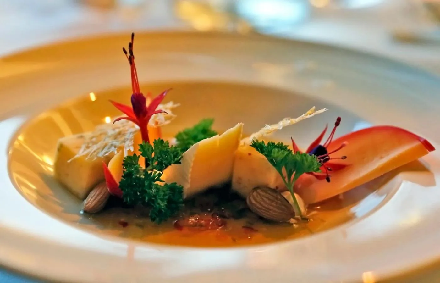 Food close-up in Puyuhuapi Lodge & Spa