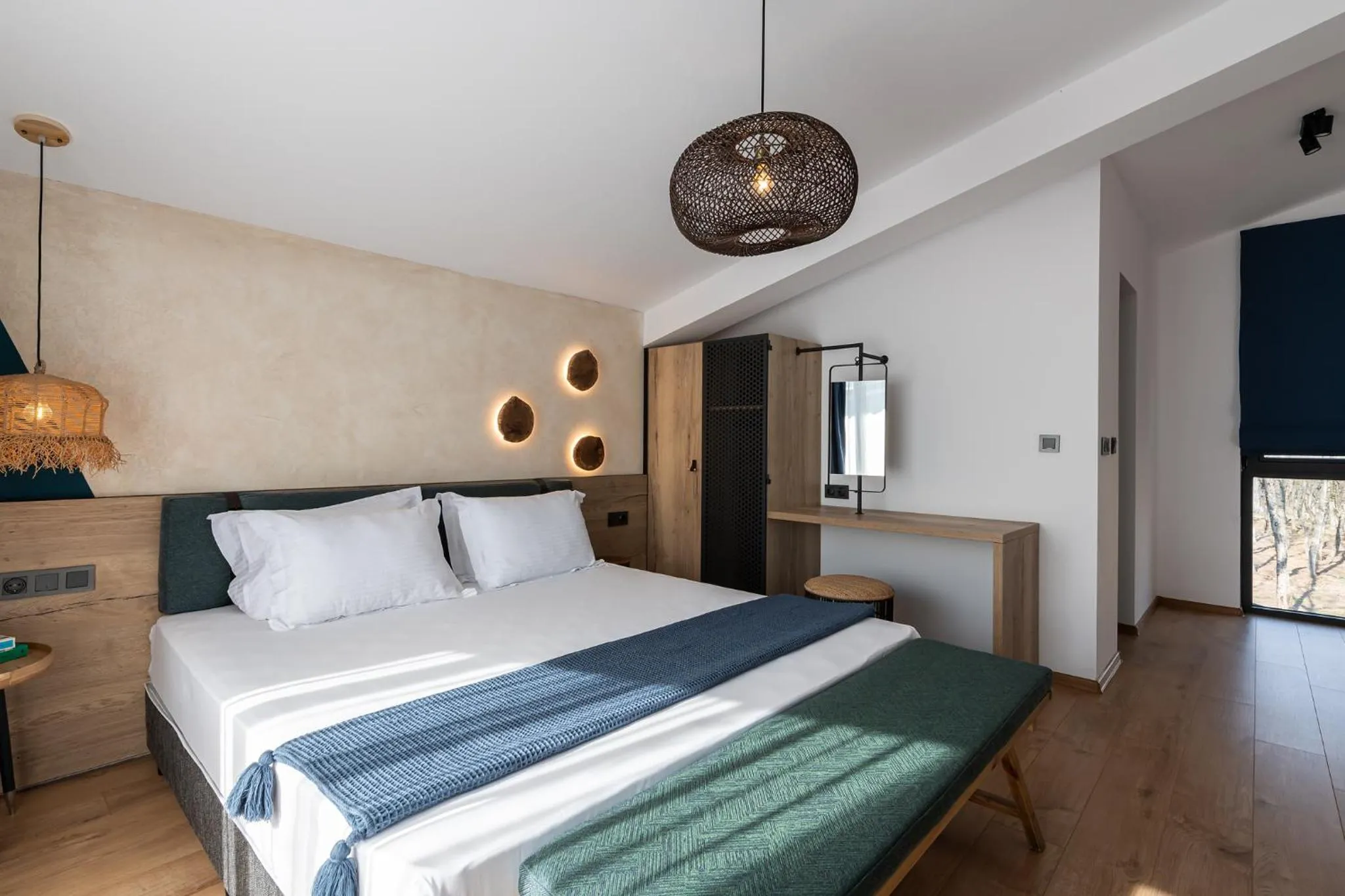 Bed in Utopia Forest