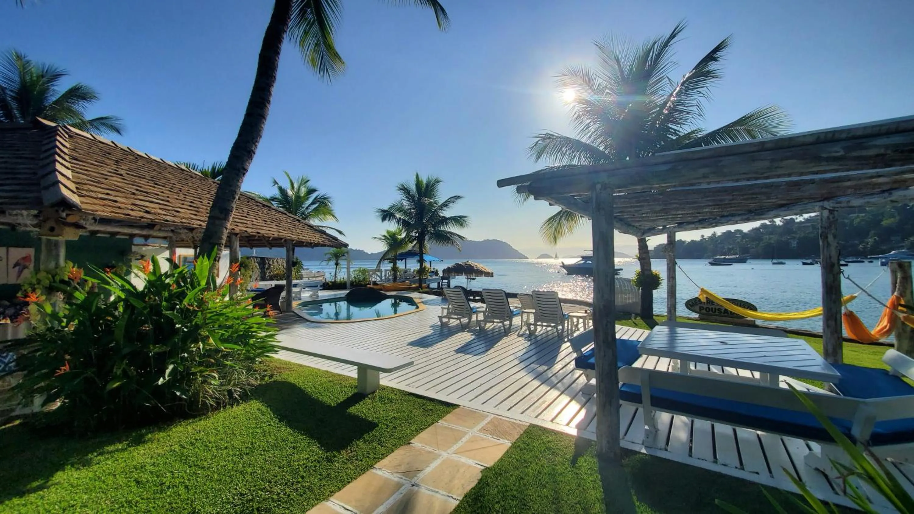 Garden in Pousada Mestre Augusto