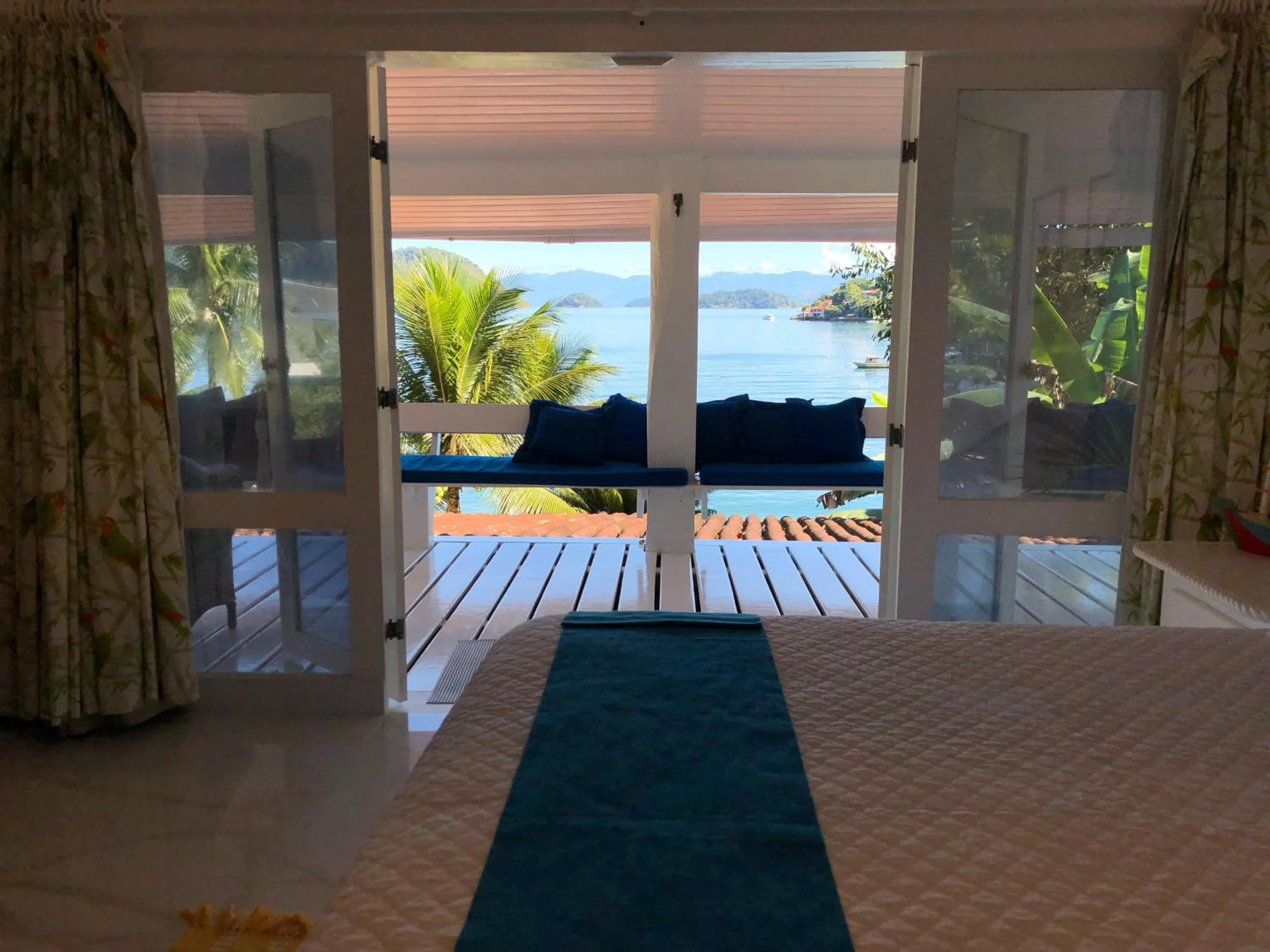 Bed in Pousada Mestre Augusto