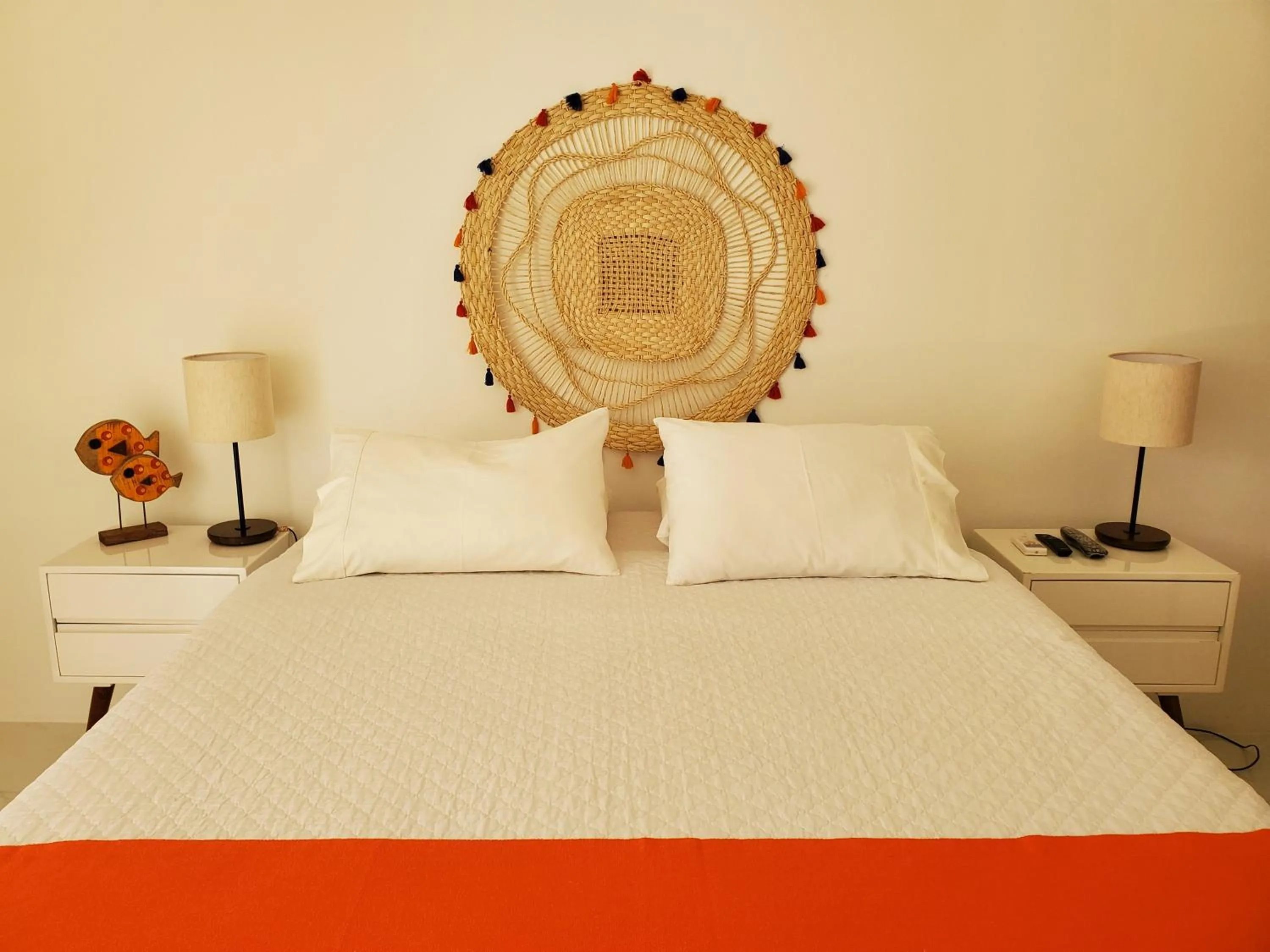 Bed in Pousada Mestre Augusto